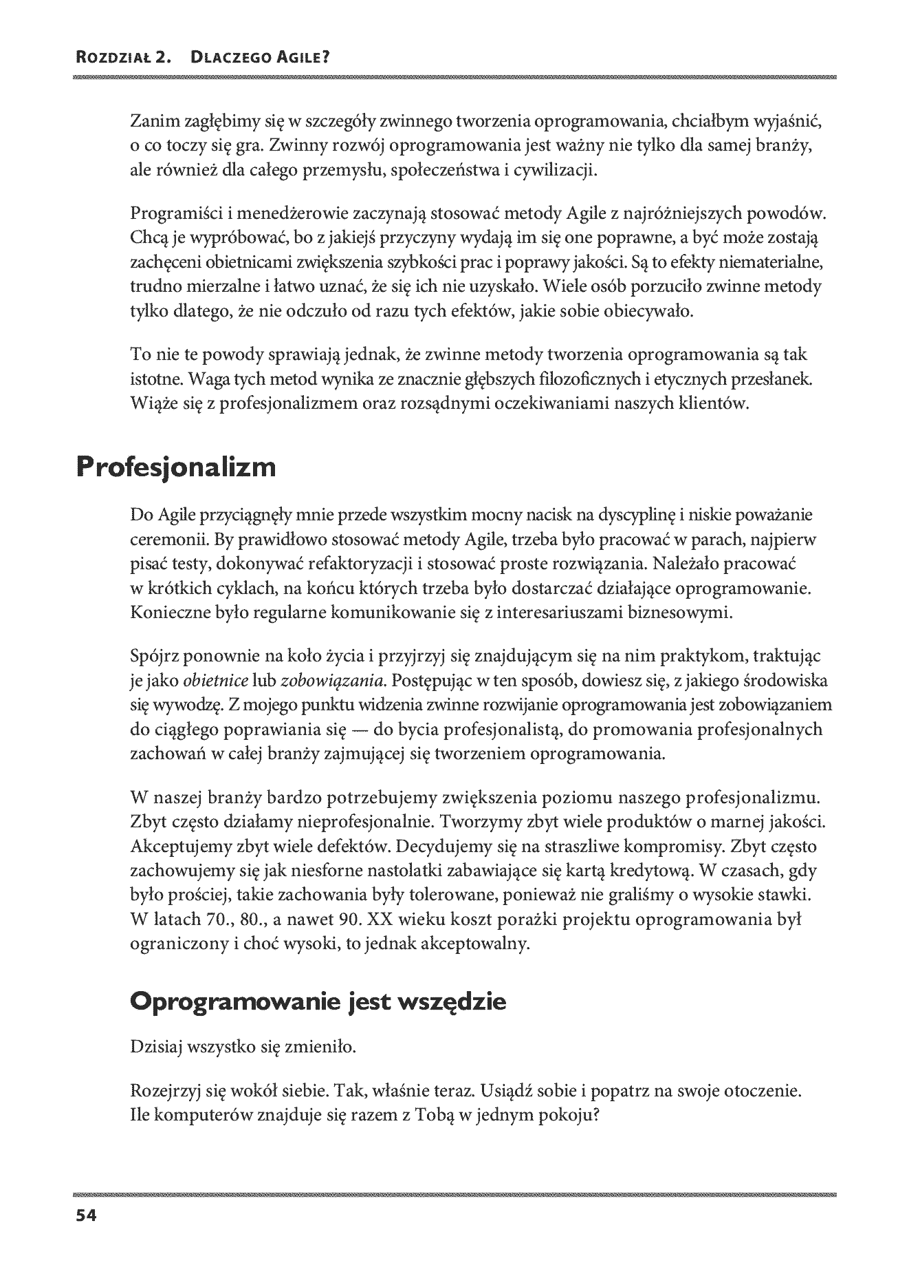 Fragment „Czysty Agile. Powrót do podstaw” — strona 8 z 30