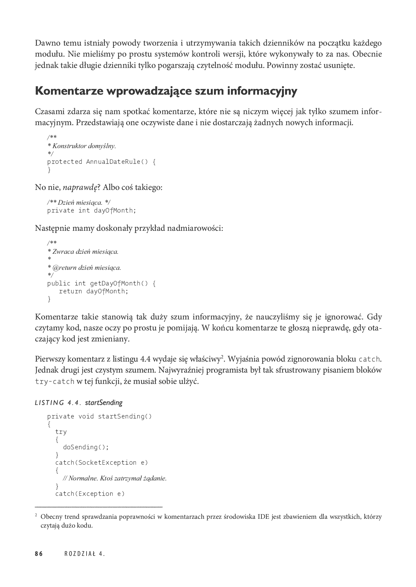 Fragment „Czysty kod. Podręcznik dobrego programisty” — strona 22 z 30