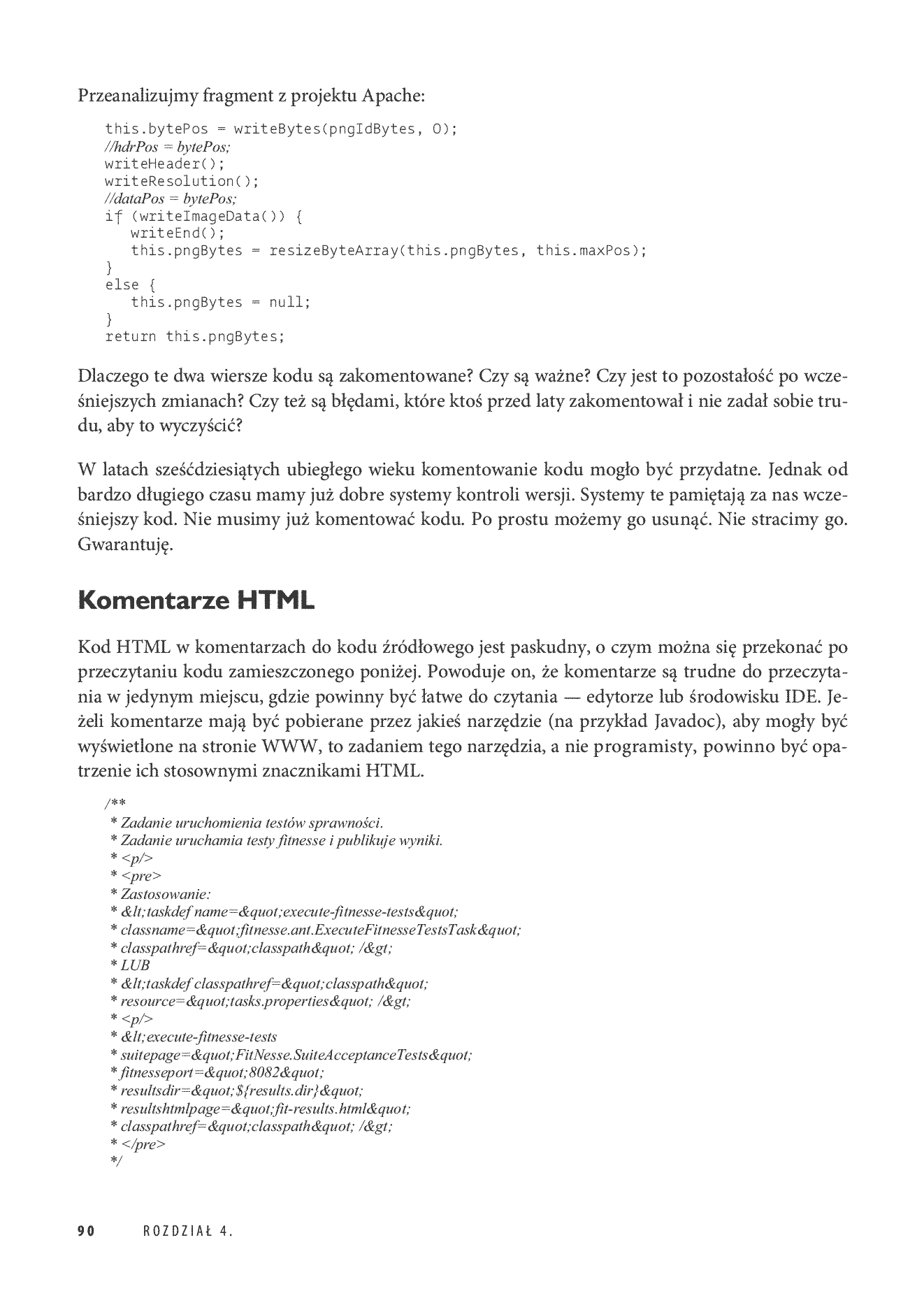 Fragment „Czysty kod. Podręcznik dobrego programisty” — strona 26 z 30
