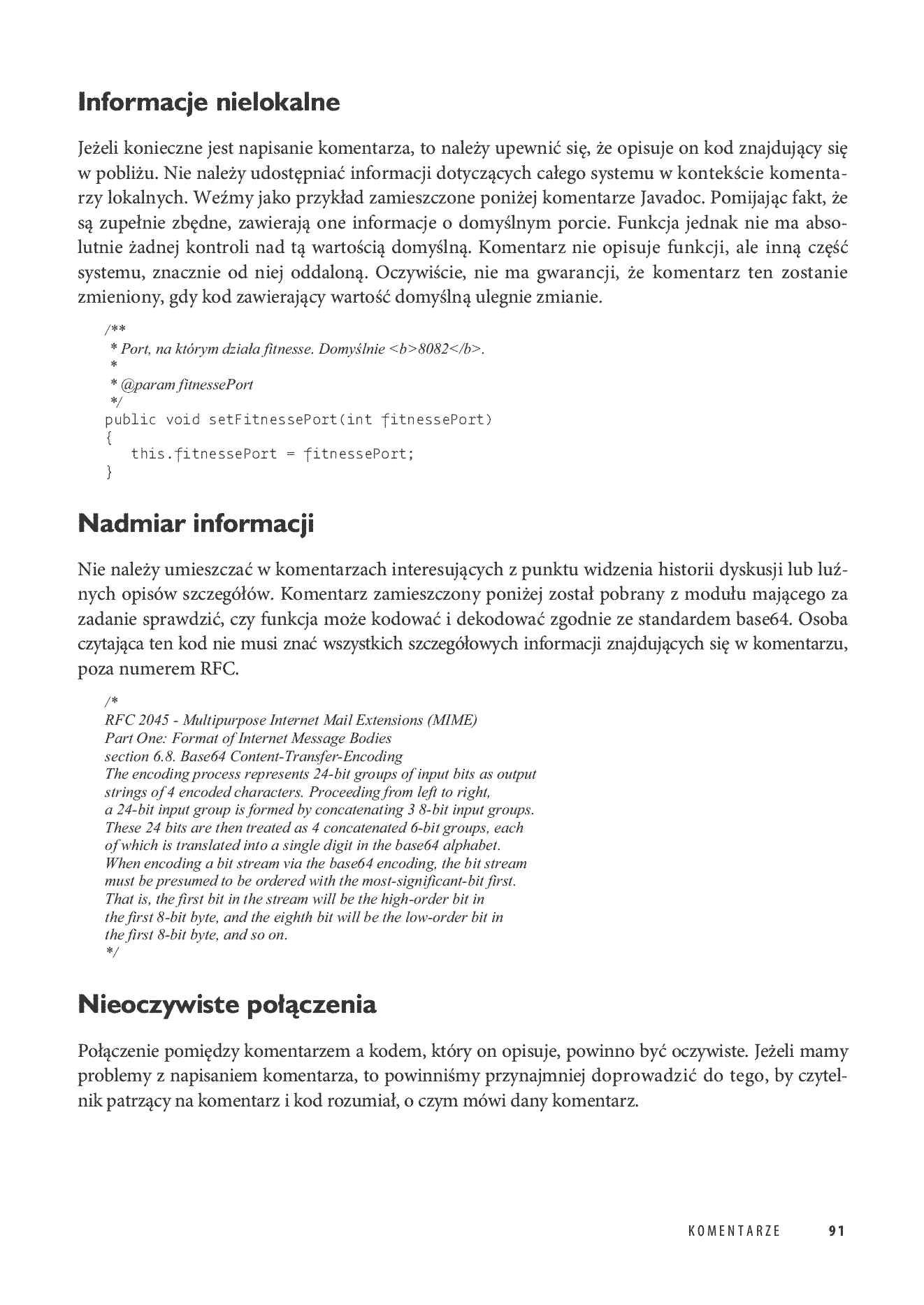 Fragment „Czysty kod. Podręcznik dobrego programisty” — strona 27 z 30