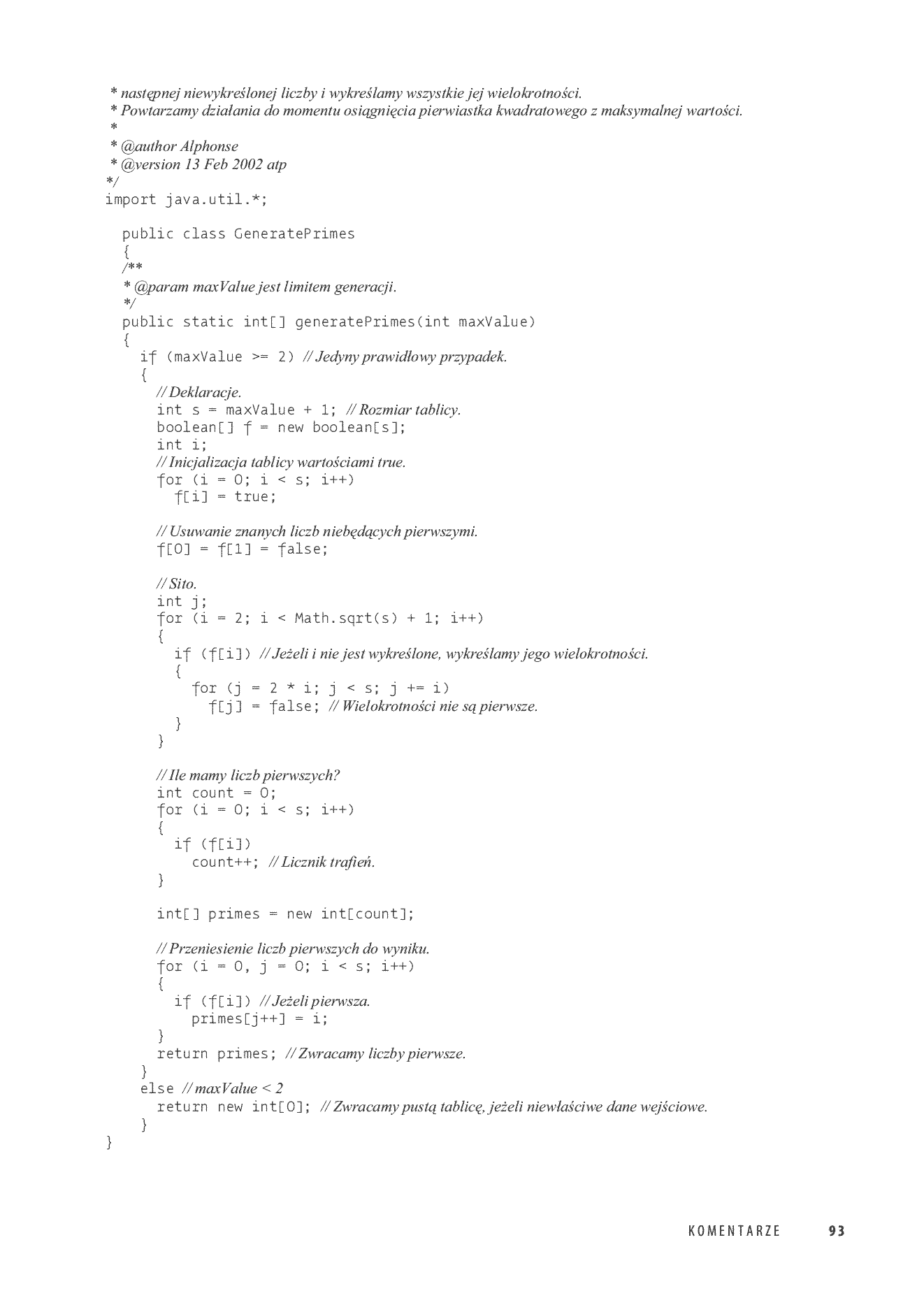 Fragment „Czysty kod. Podręcznik dobrego programisty” — strona 29 z 30
