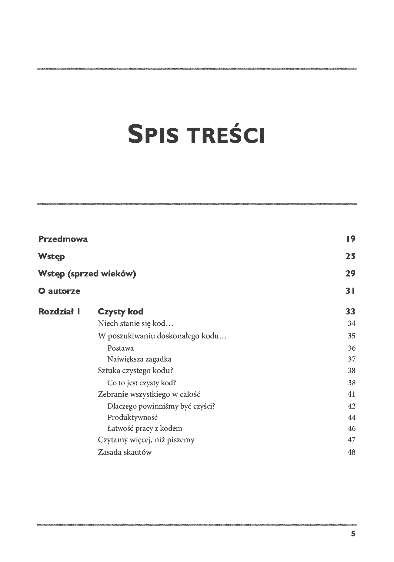 Fragment „Czysty kod. Podręcznik dobrego programisty. Wydanie II” — strona 3 z 30