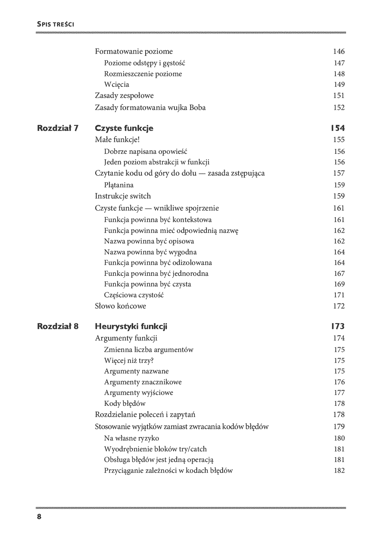 Fragment „Czysty kod. Podręcznik dobrego programisty. Wydanie II” — strona 6 z 30