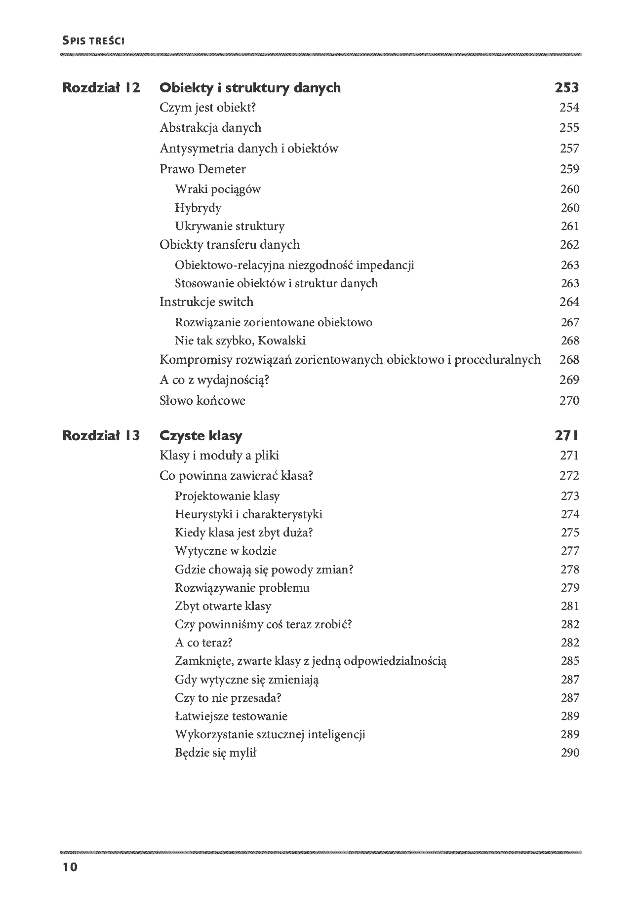 Fragment „Czysty kod. Podręcznik dobrego programisty. Wydanie II” — strona 8 z 30