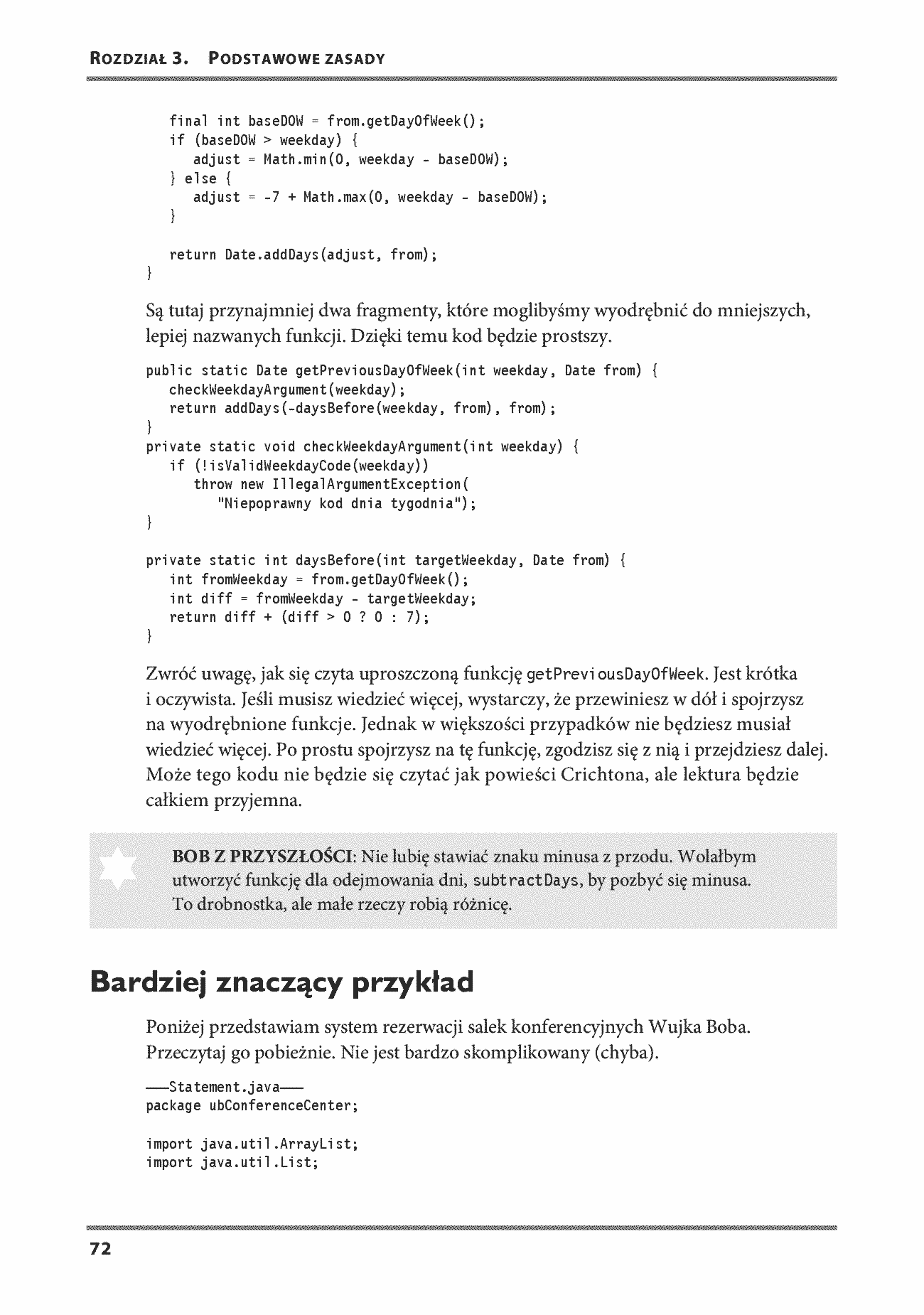 Fragment „Czysty kod. Podręcznik dobrego programisty. Wydanie II” — strona 20 z 30