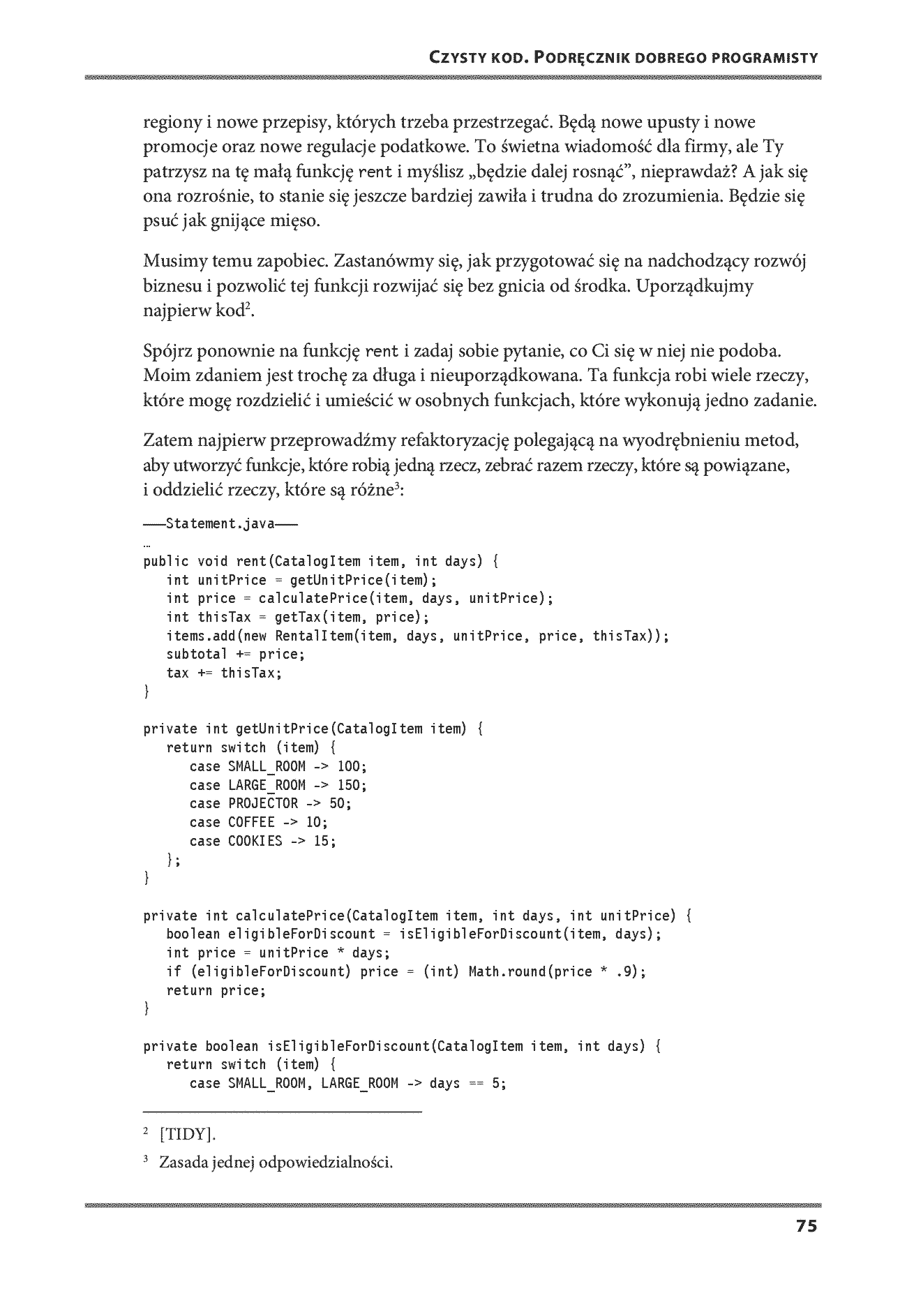 Fragment „Czysty kod. Podręcznik dobrego programisty. Wydanie II” — strona 23 z 30