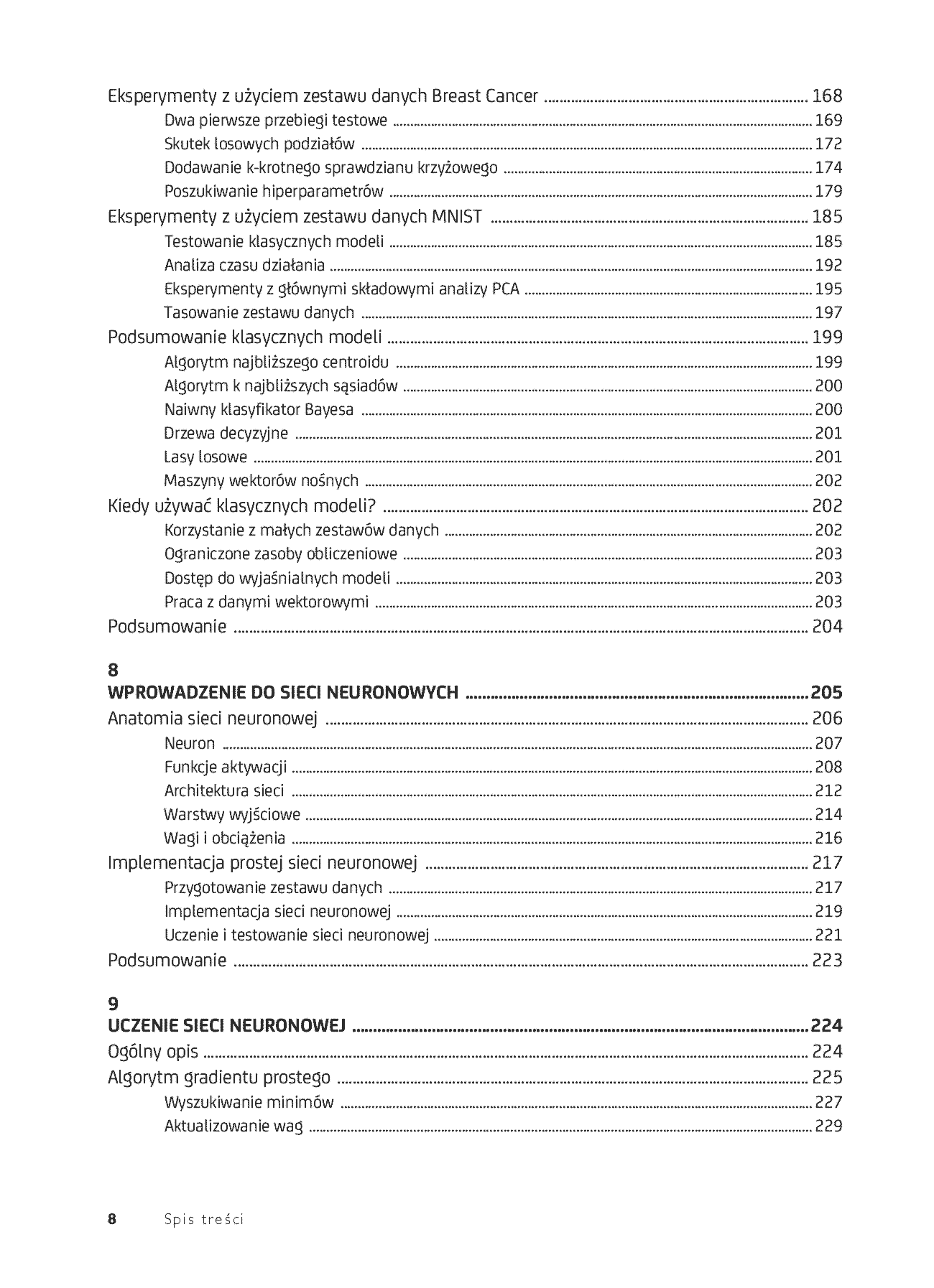 Fragment „Deep Learning. Praktyczne wprowadzenie z zastosowaniem środowiska Pythona” — strona 6 z 30