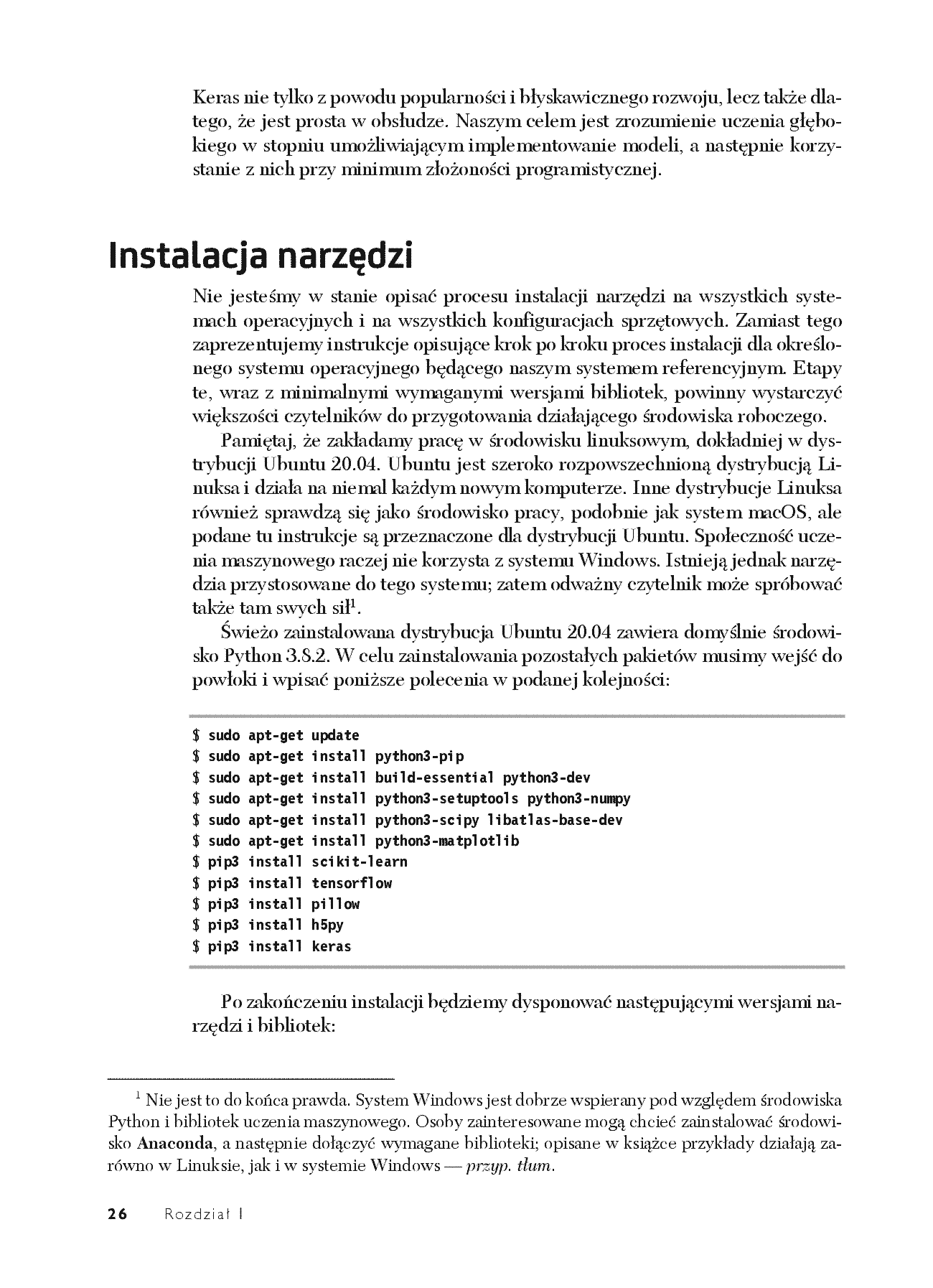 Fragment „Deep Learning. Praktyczne wprowadzenie z zastosowaniem środowiska Pythona” — strona 14 z 30