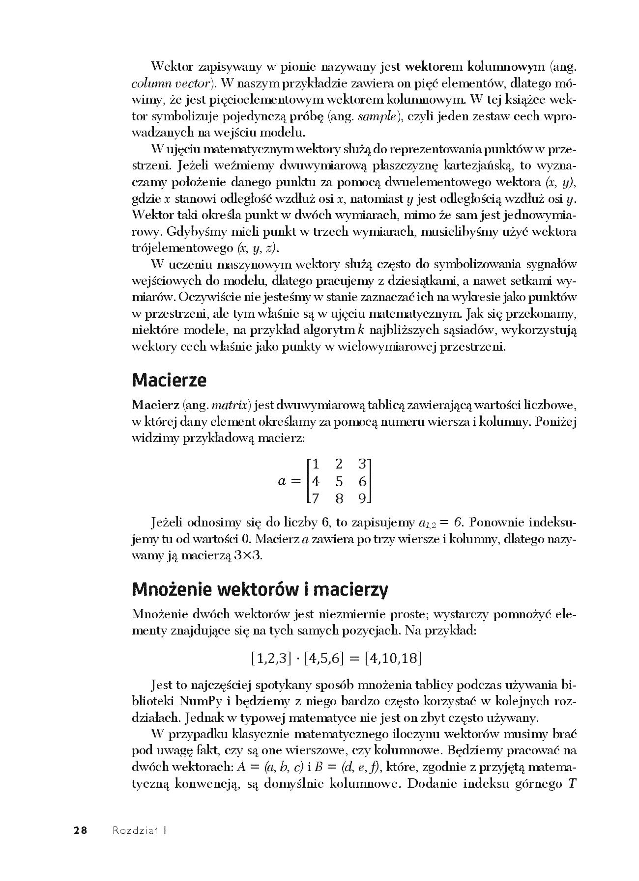 Fragment „Deep Learning. Praktyczne wprowadzenie z zastosowaniem środowiska Pythona” — strona 16 z 30