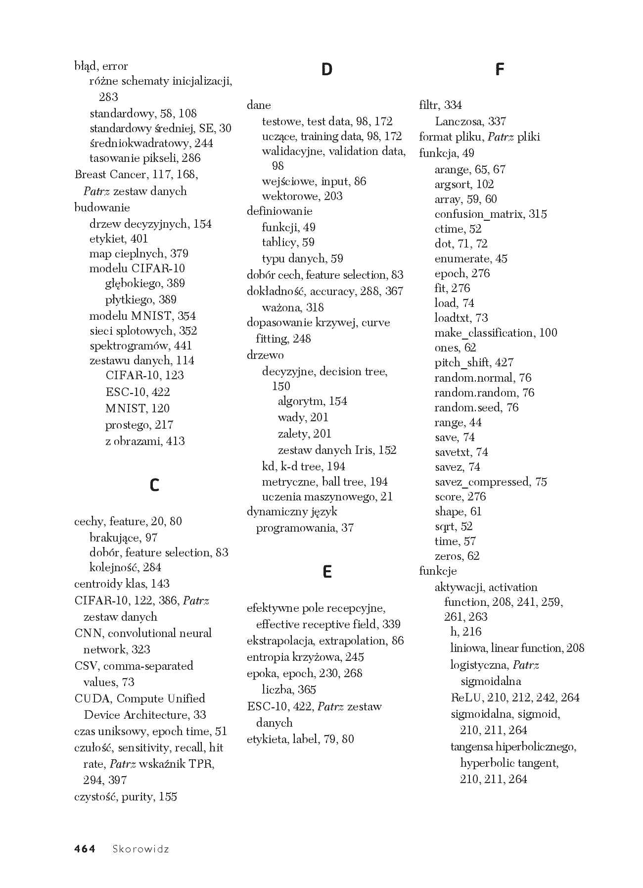 Fragment „Deep Learning. Praktyczne wprowadzenie z zastosowaniem środowiska Pythona” — strona 24 z 30