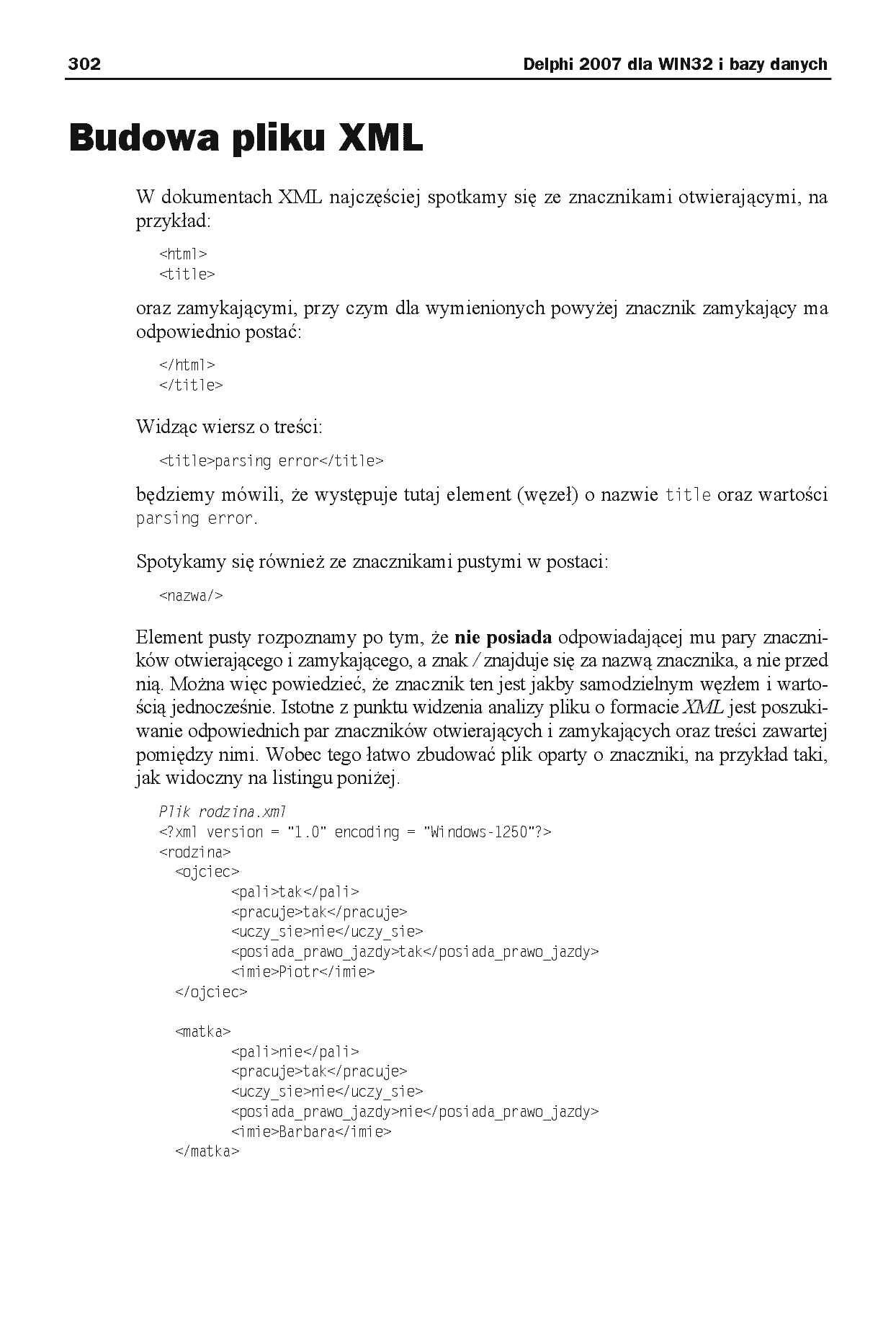 Fragment „Delphi 2007 dla WIN32 i bazy danych” — strona 9 z 28