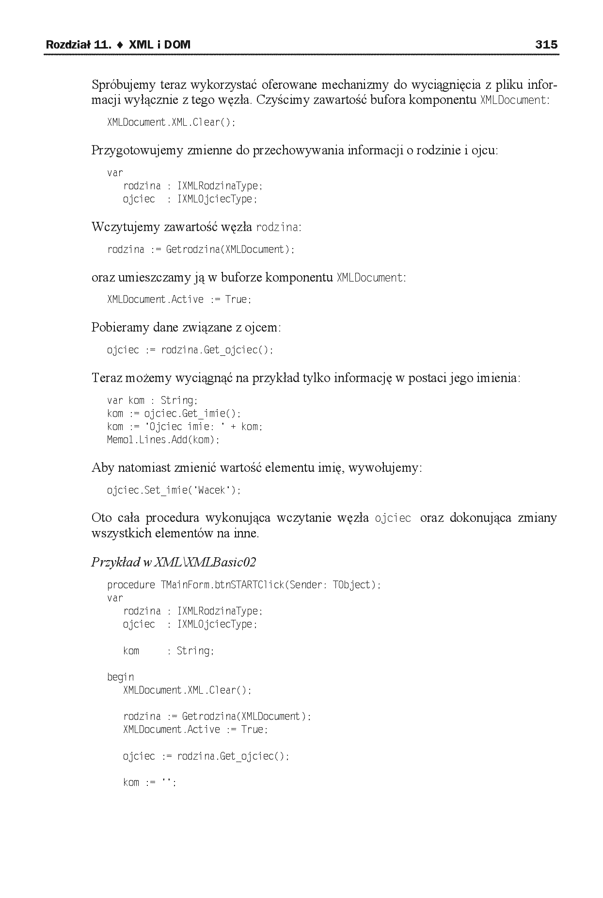 Fragment „Delphi 2007 dla WIN32 i bazy danych” — strona 22 z 28