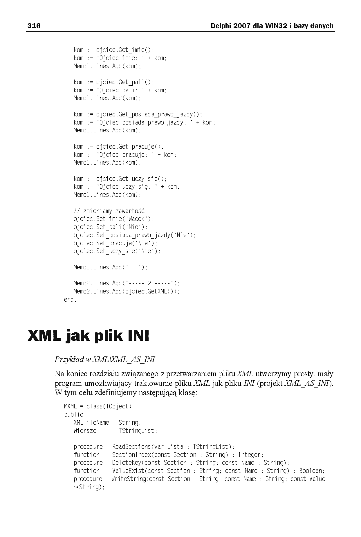 Fragment „Delphi 2007 dla WIN32 i bazy danych” — strona 23 z 28