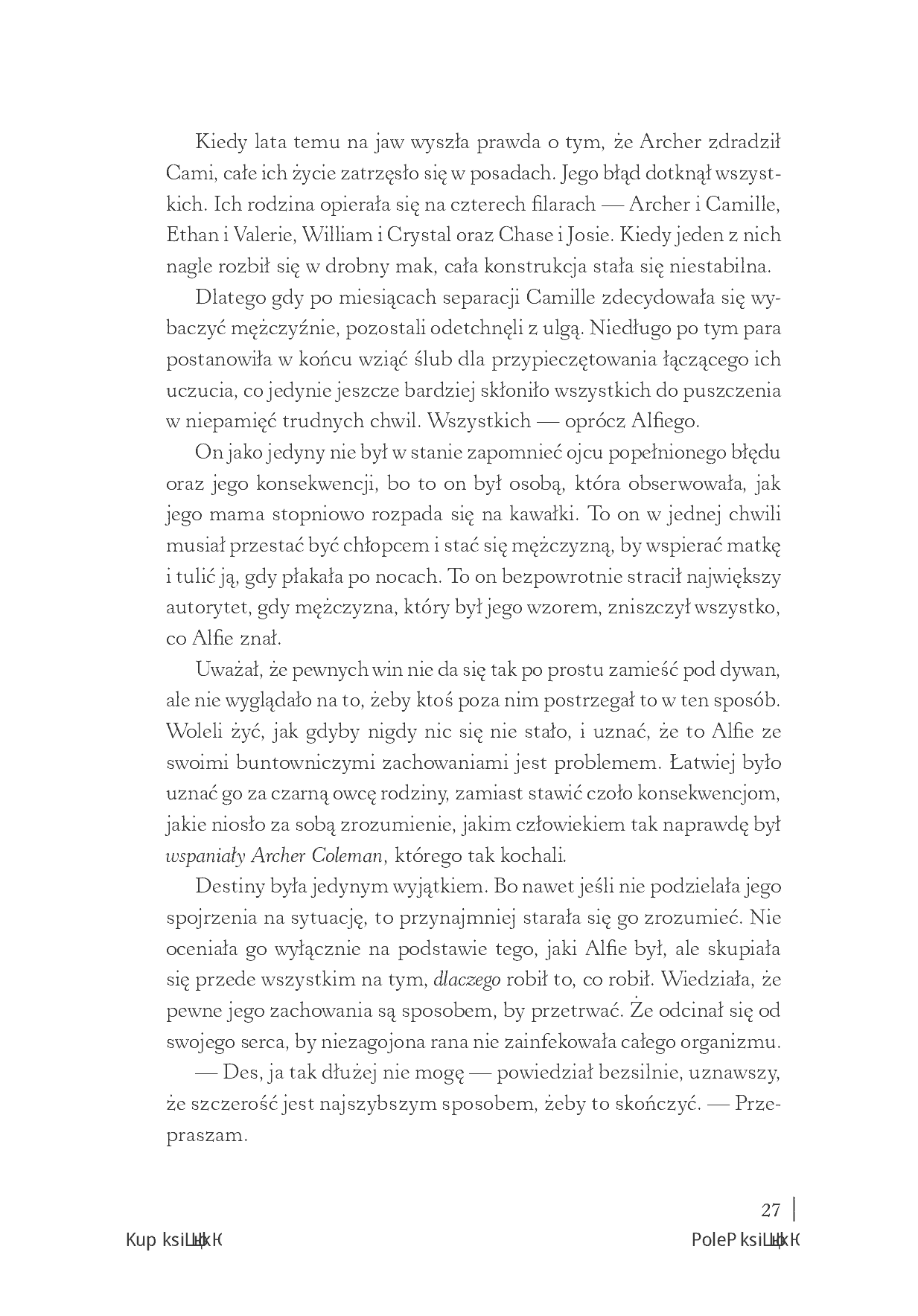 Fragment „Despite Your (im)perfections. Dotrzymaj złożonej mi obietnicy. Wydanie ilustrowane” — strona 23 z 30