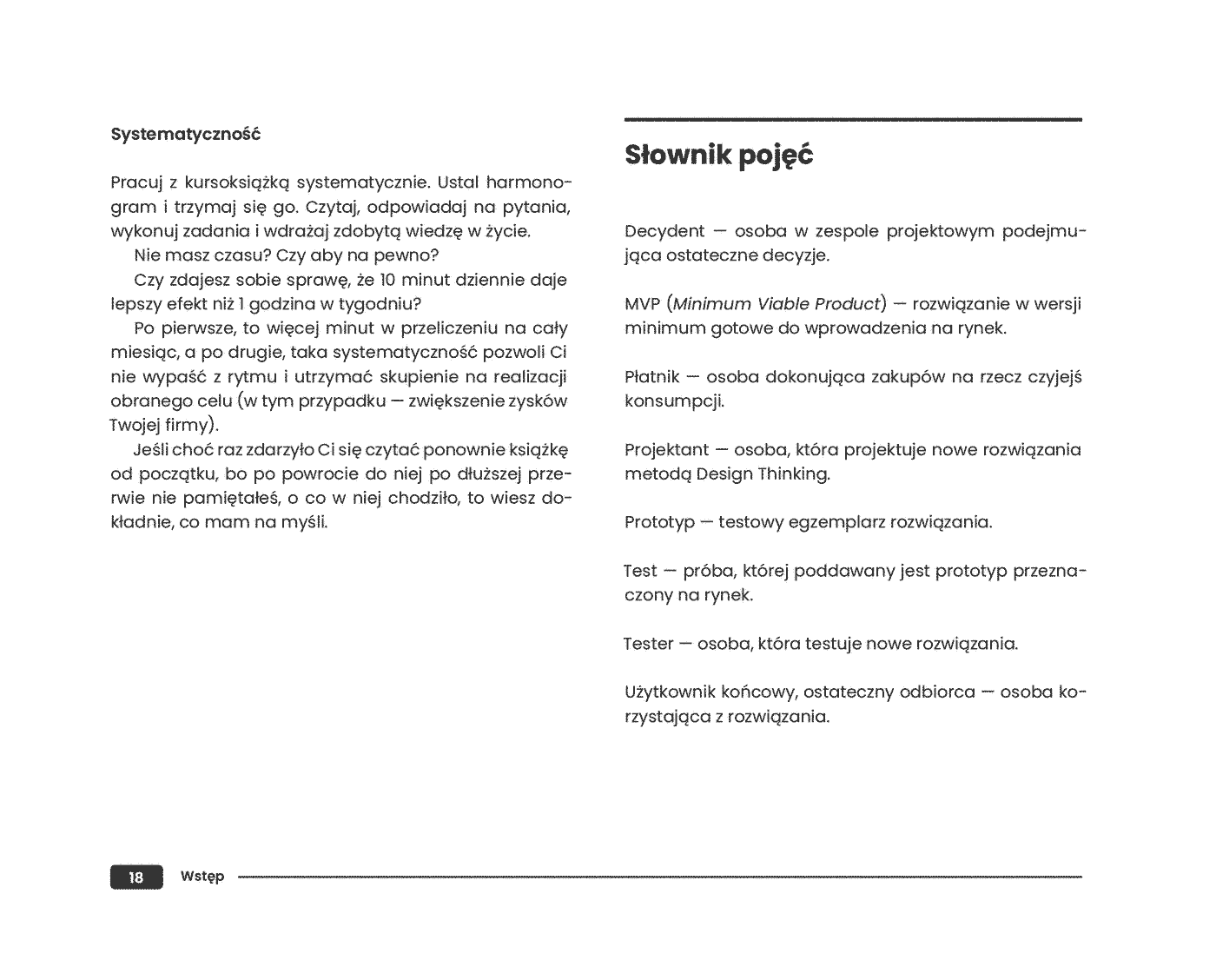Fragment „Design Thinking. Jak wykorzystać myślenie projektowe do zwiększenia zysków Twojej firmy” — strona 18 z 22