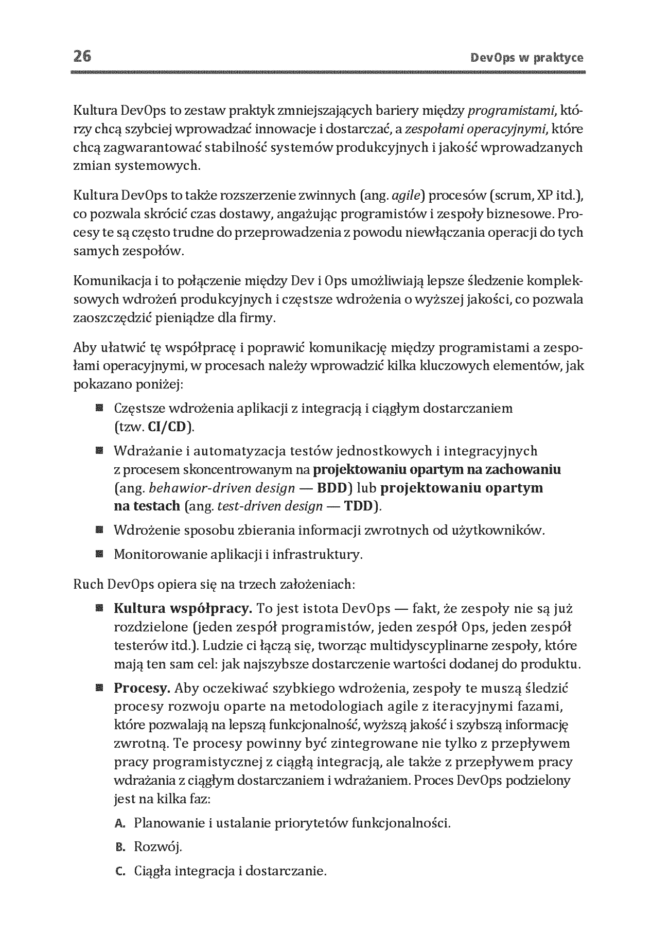 Fragment „DevOps w praktyce. Wdrażanie narzędzi Terraform, Azure DevOps, Kubernetes i Jenkins. Wydanie II” — strona 14 z 30