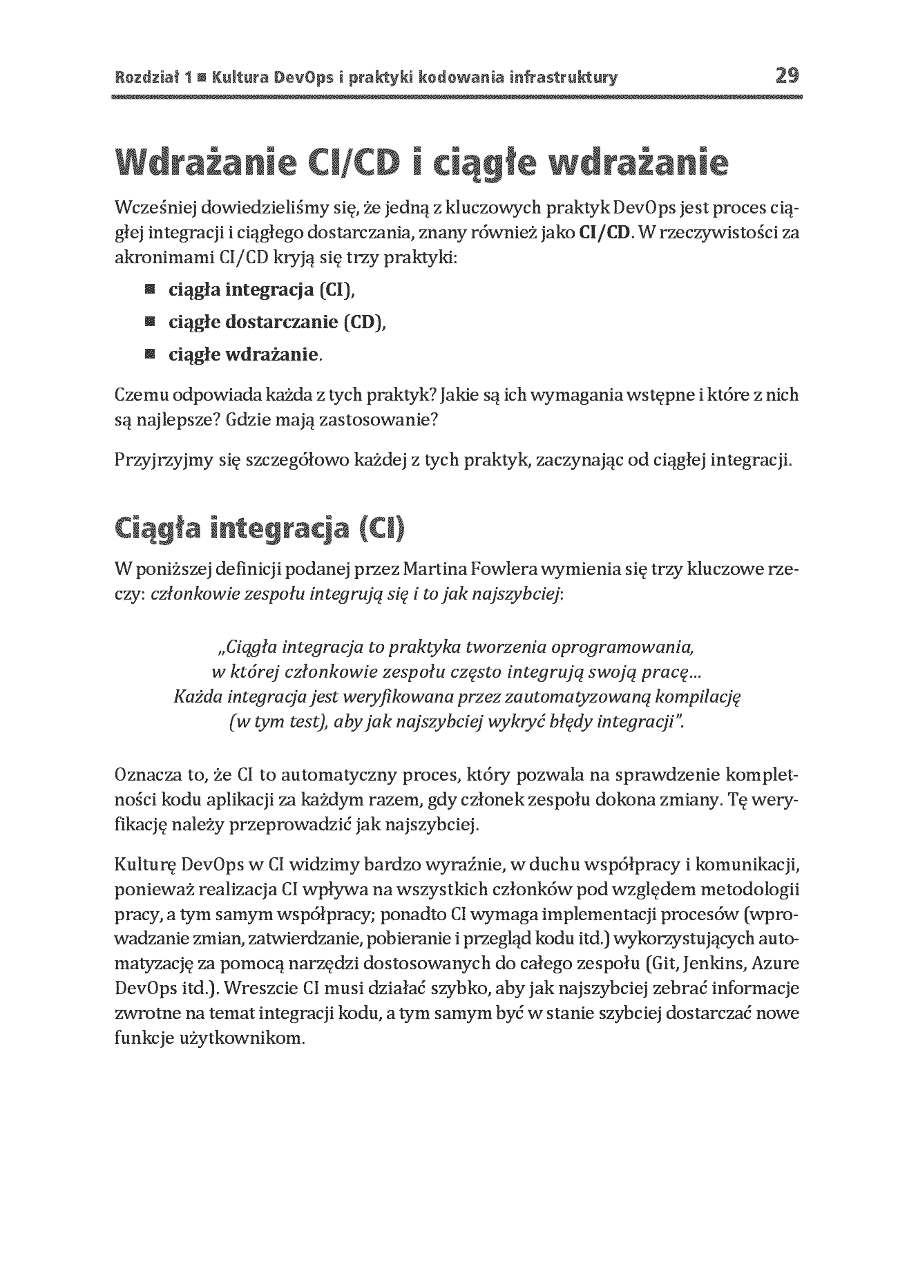 Fragment „DevOps w praktyce. Wdrażanie narzędzi Terraform, Azure DevOps, Kubernetes i Jenkins. Wydanie II” — strona 17 z 30