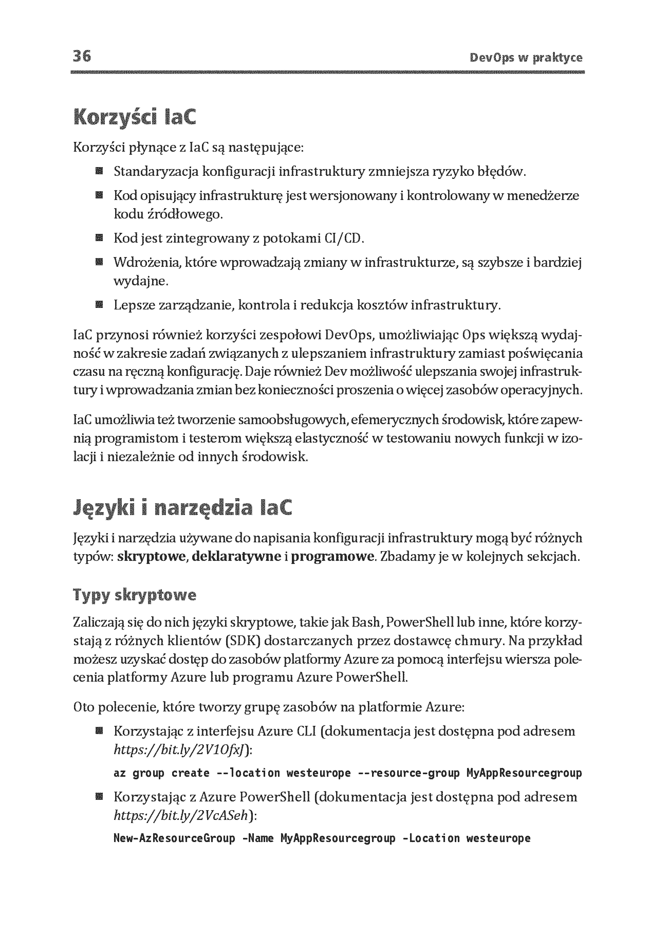 Fragment „DevOps w praktyce. Wdrażanie narzędzi Terraform, Azure DevOps, Kubernetes i Jenkins. Wydanie II” — strona 24 z 30