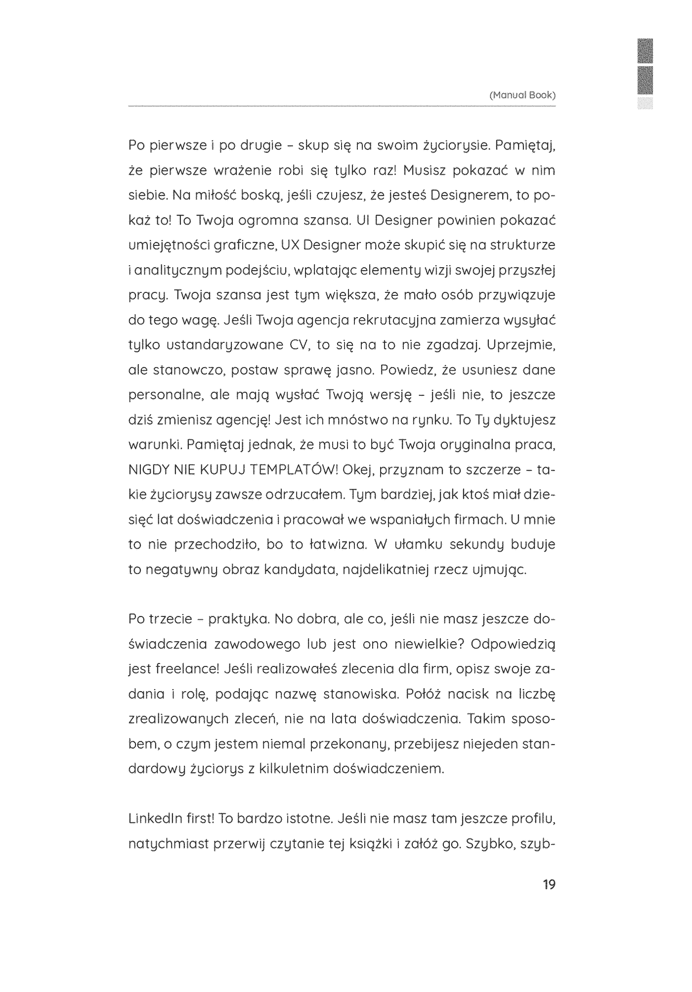 Fragment „UXUI. Design Zoptymalizowany. Manual Book” — strona 15 z 30