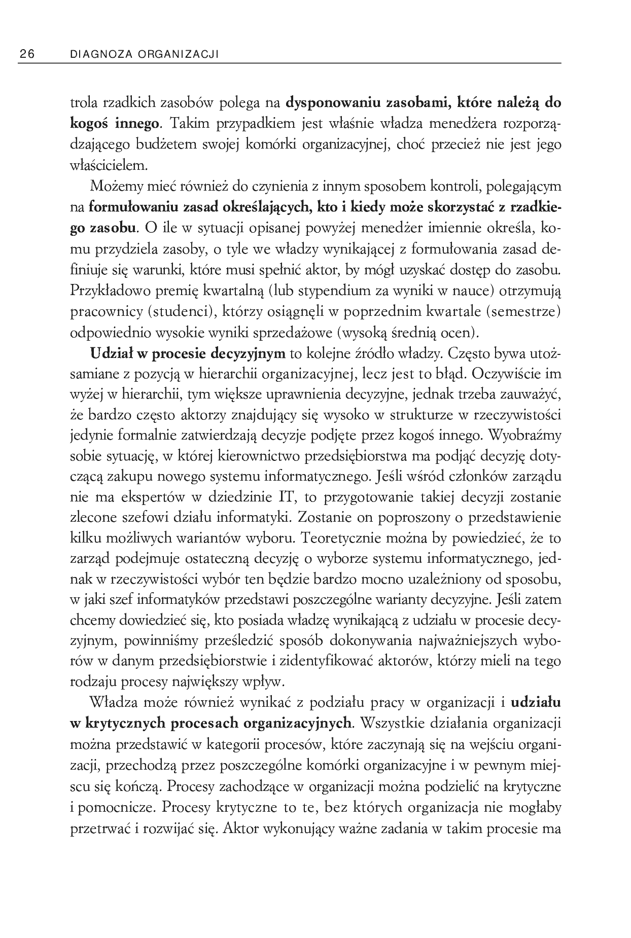 Fragment „Diagnoza organizacji. Pierwszy krok do uzdrowienia firmy” — strona 26 z 29