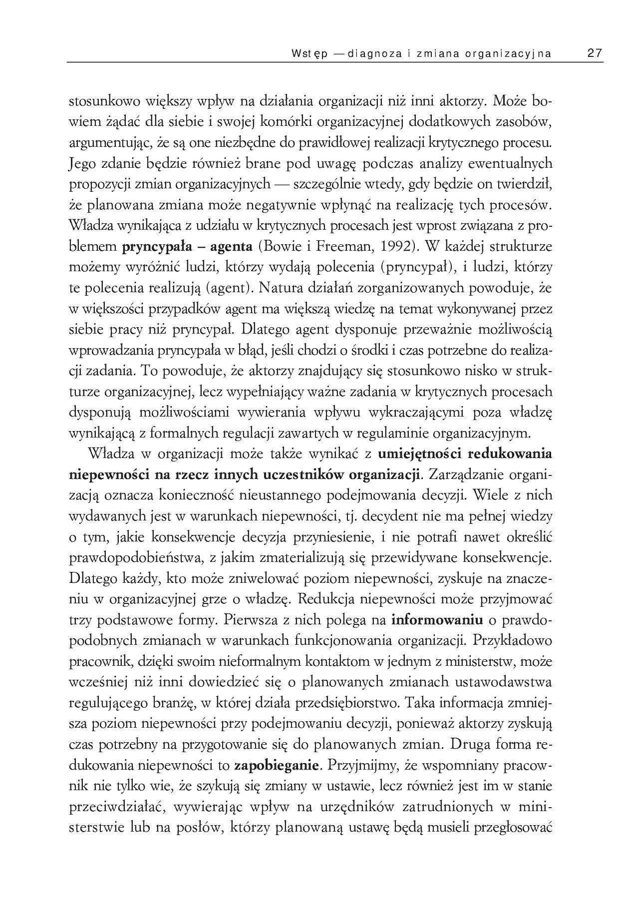 Fragment „Diagnoza organizacji. Pierwszy krok do uzdrowienia firmy” — strona 27 z 29