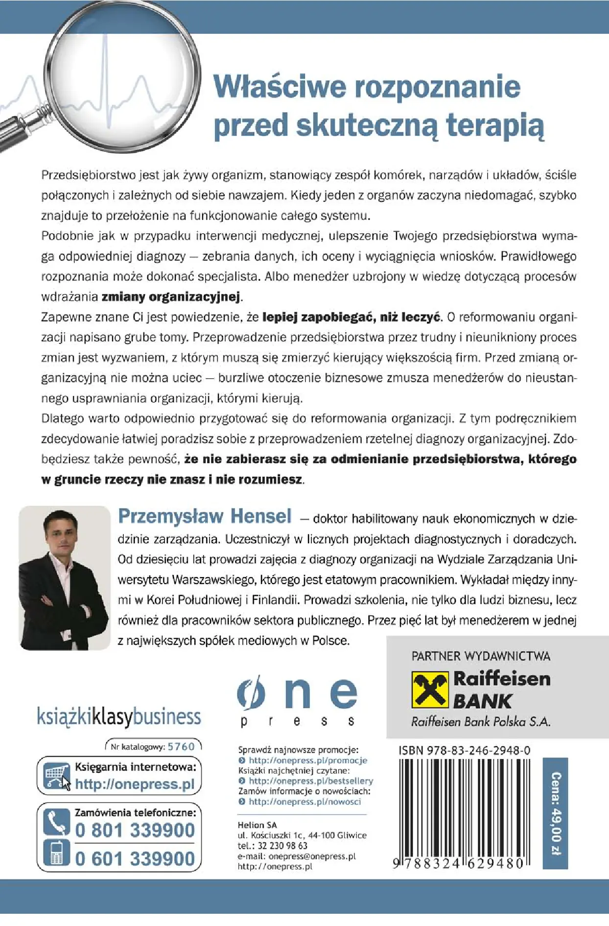 Fragment „Diagnoza organizacji. Pierwszy krok do uzdrowienia firmy” — strona 29 z 29