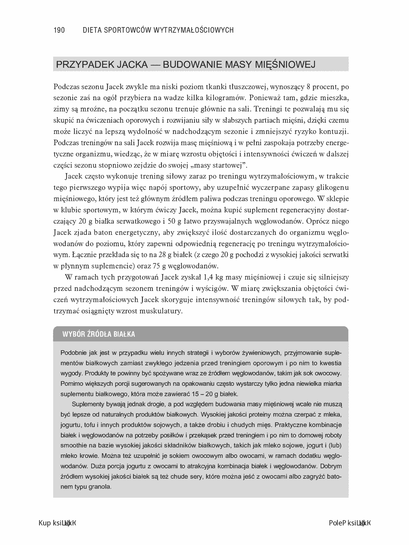Fragment „Dieta sportowców wytrzymałościowych. Odżywianie i suplementacja. Wydanie III” — strona 14 z 30