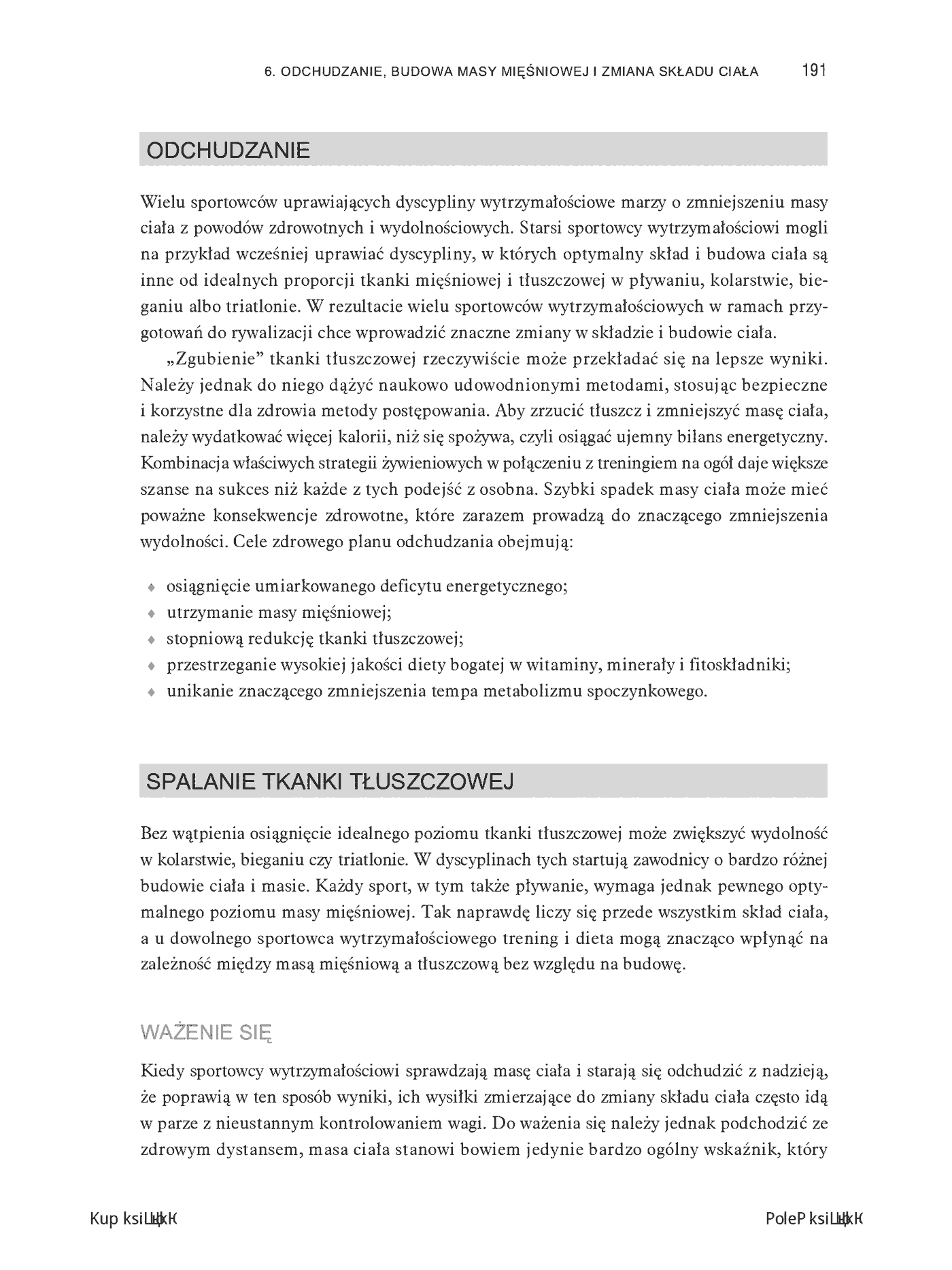 Fragment „Dieta sportowców wytrzymałościowych. Odżywianie i suplementacja. Wydanie III” — strona 15 z 30