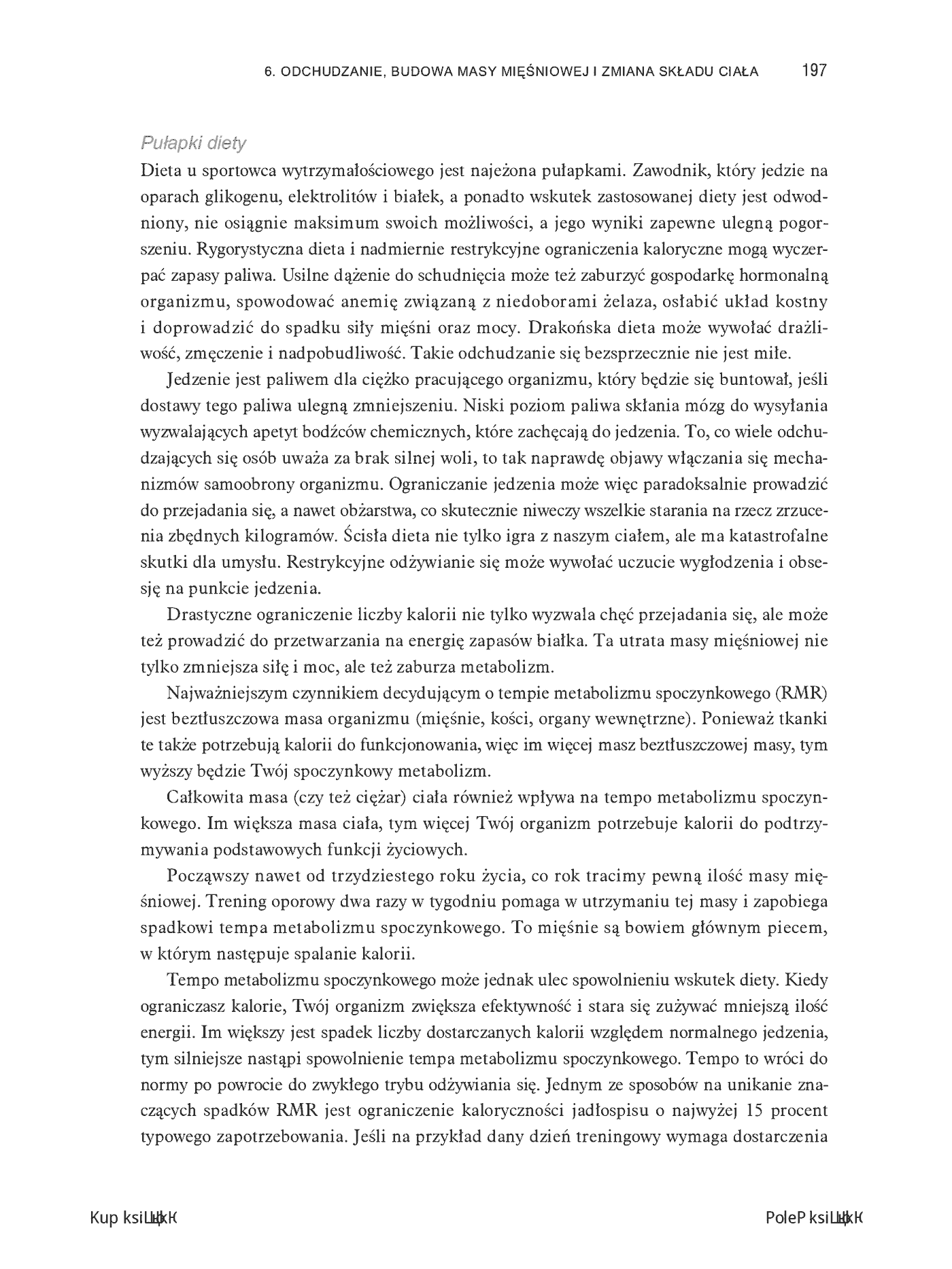 Fragment „Dieta sportowców wytrzymałościowych. Odżywianie i suplementacja. Wydanie III” — strona 21 z 30