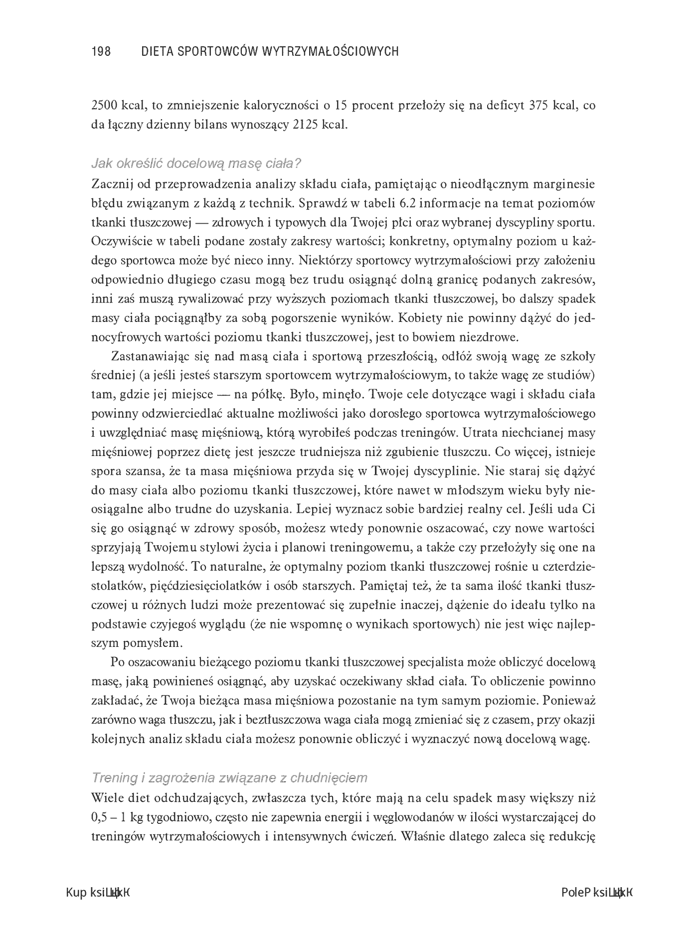 Fragment „Dieta sportowców wytrzymałościowych. Odżywianie i suplementacja. Wydanie III” — strona 22 z 30