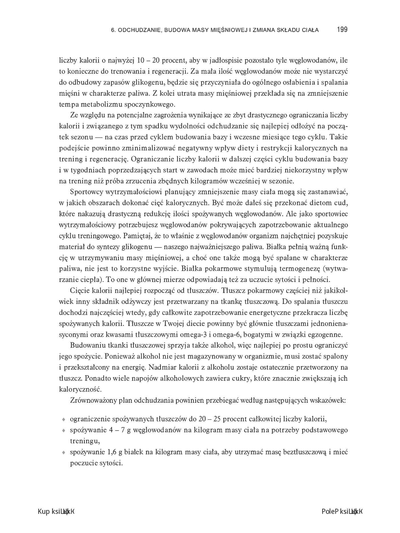 Fragment „Dieta sportowców wytrzymałościowych. Odżywianie i suplementacja. Wydanie III” — strona 23 z 30