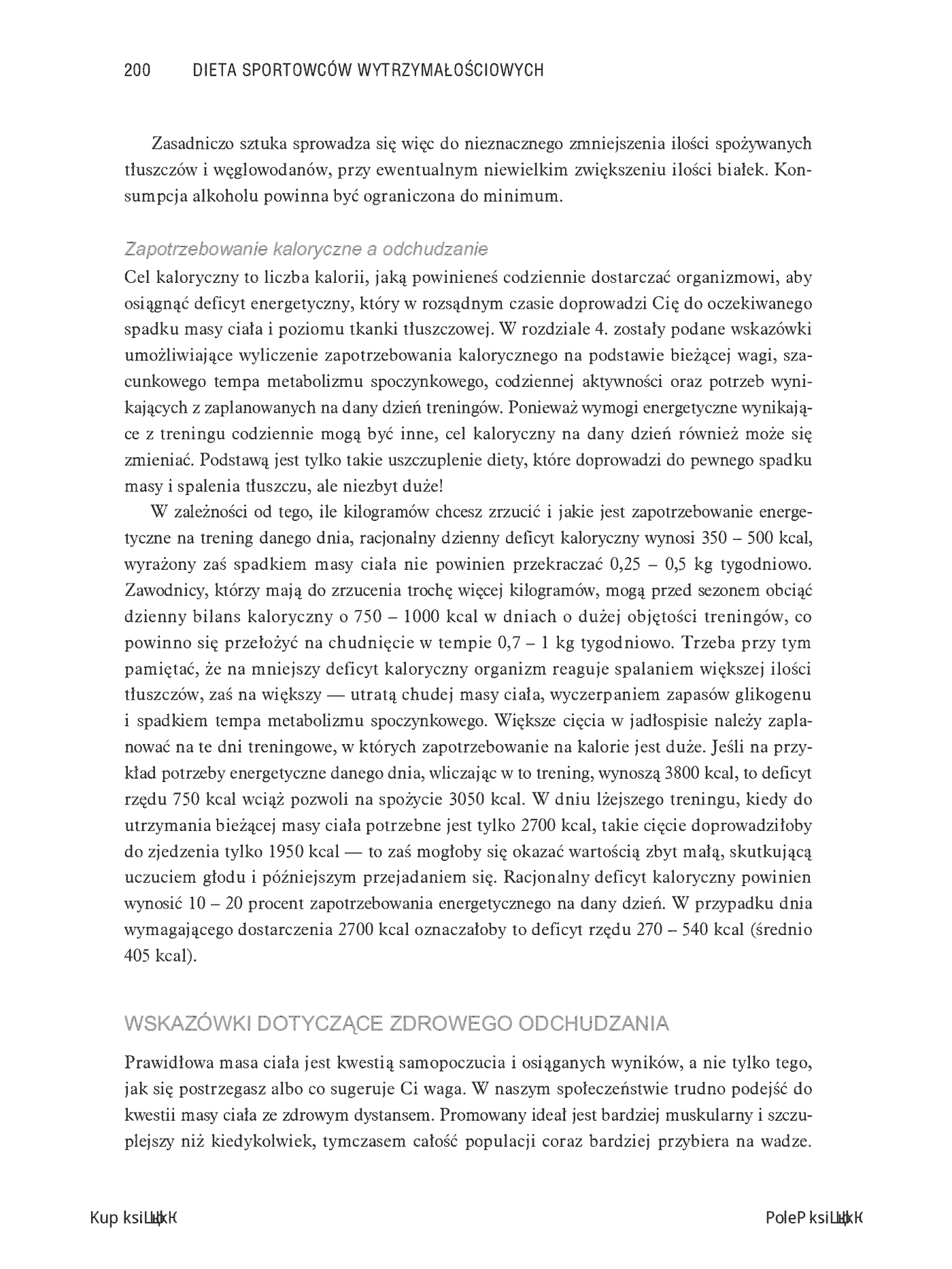 Fragment „Dieta sportowców wytrzymałościowych. Odżywianie i suplementacja. Wydanie III” — strona 24 z 30