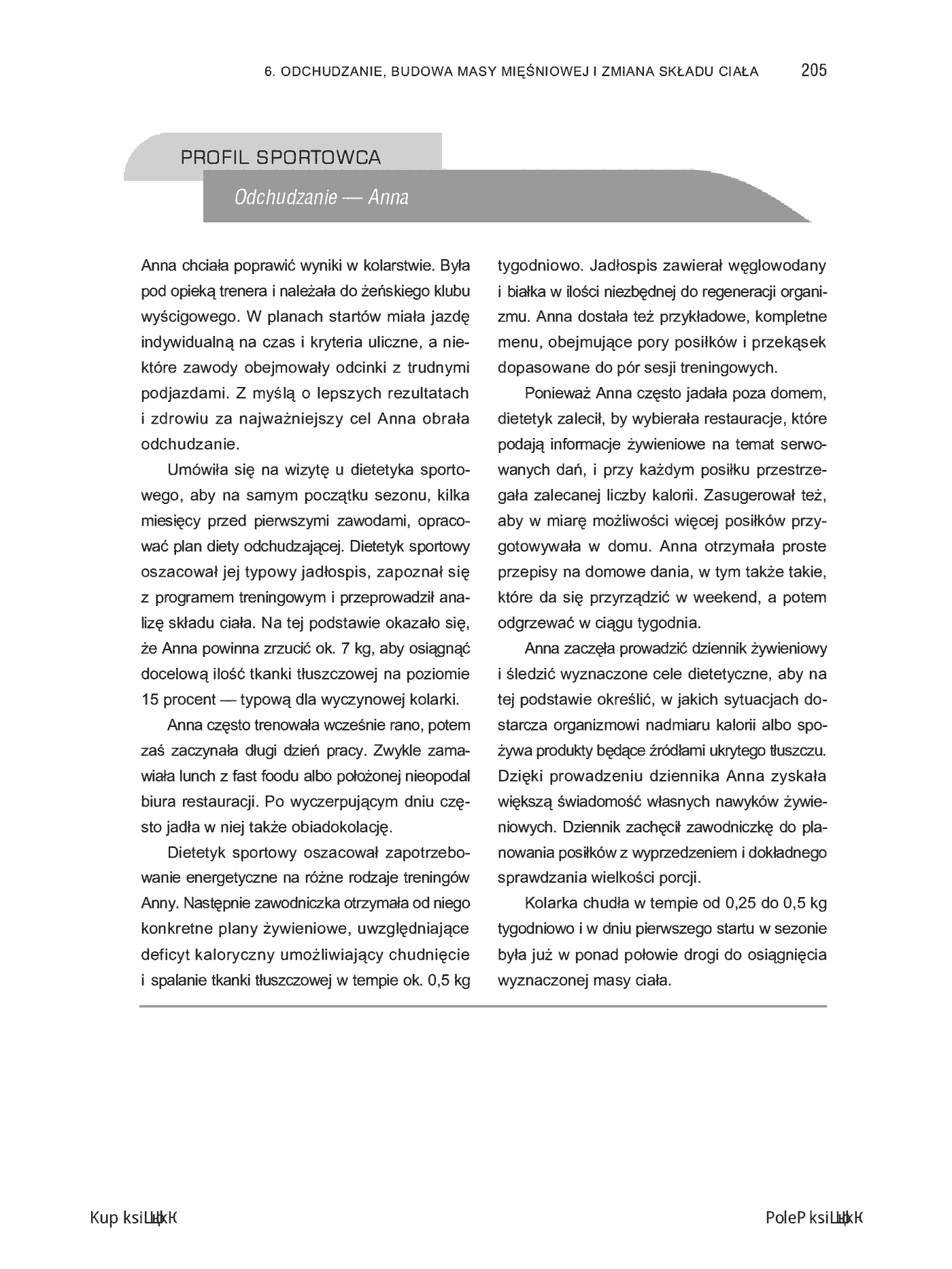 Fragment „Dieta sportowców wytrzymałościowych. Odżywianie i suplementacja. Wydanie III” — strona 29 z 30
