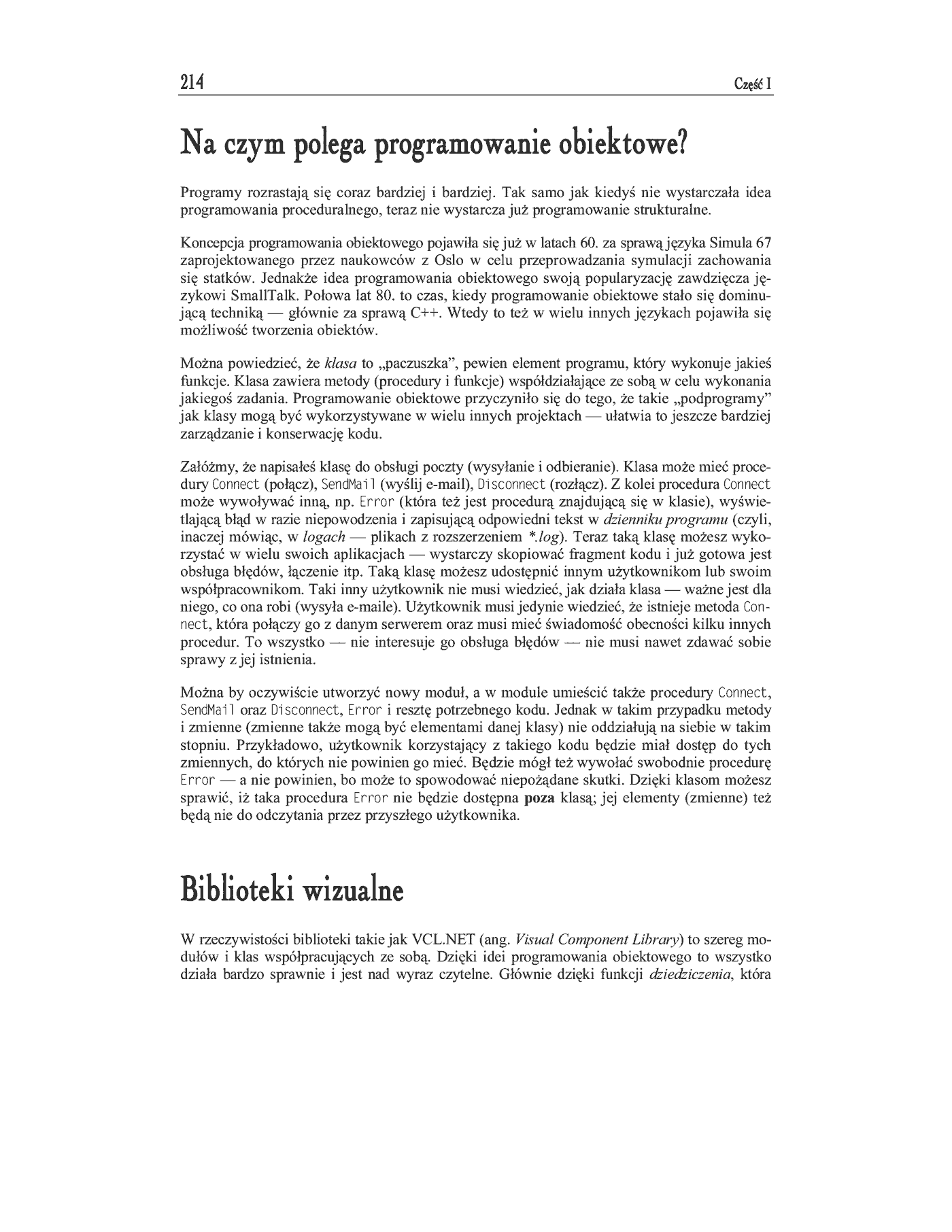 Fragment „Delphi 8 .NET. Kompendium programisty” — strona 17 z 29