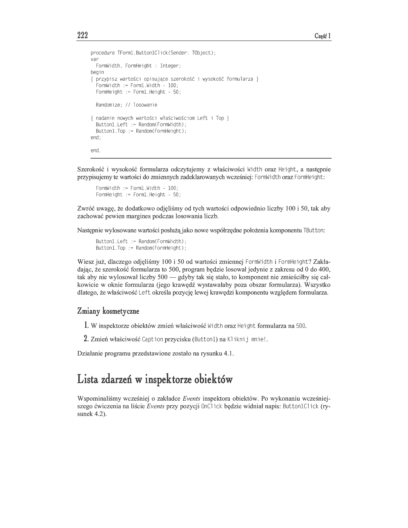 Fragment „Delphi 8 .NET. Kompendium programisty” — strona 25 z 29