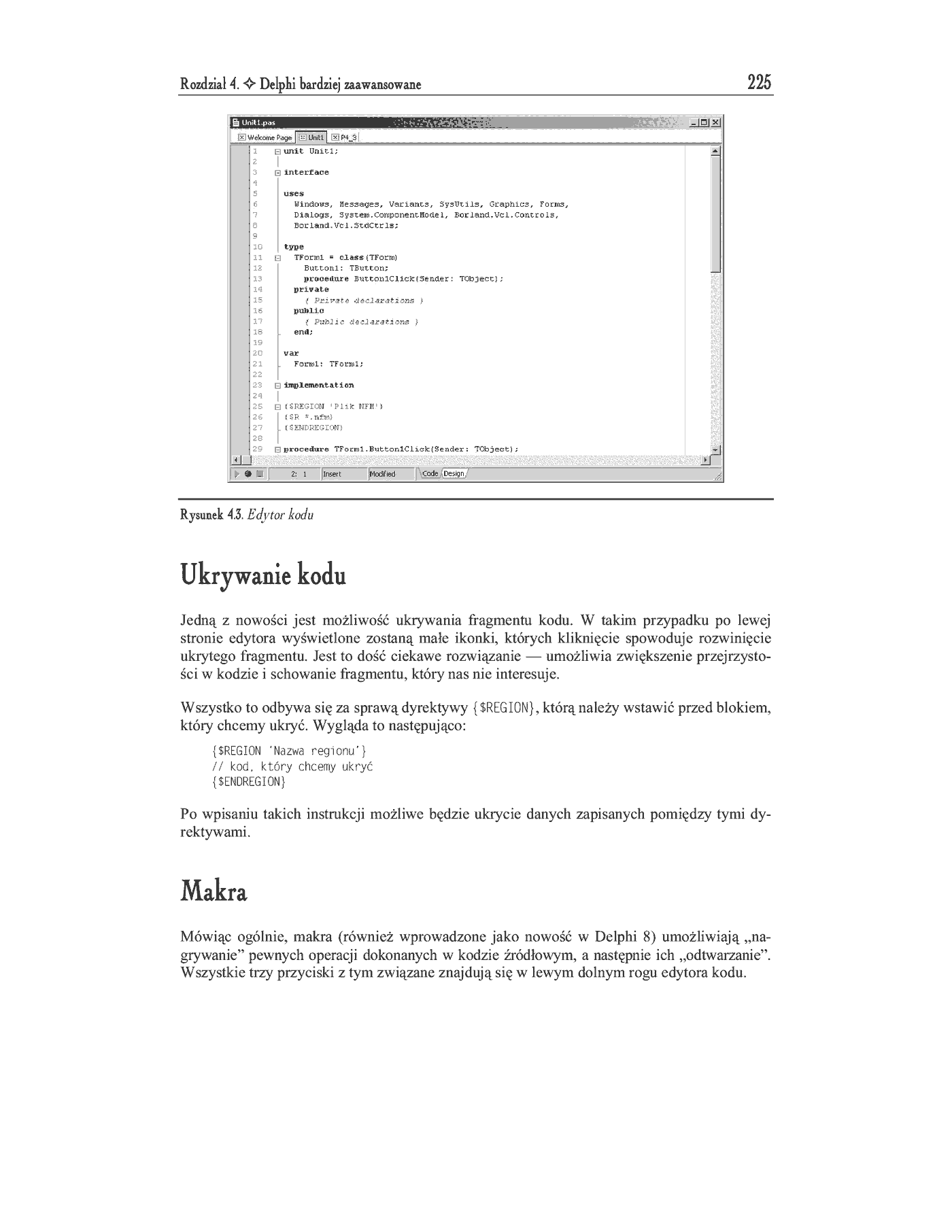 Fragment „Delphi 8 .NET. Kompendium programisty” — strona 28 z 29