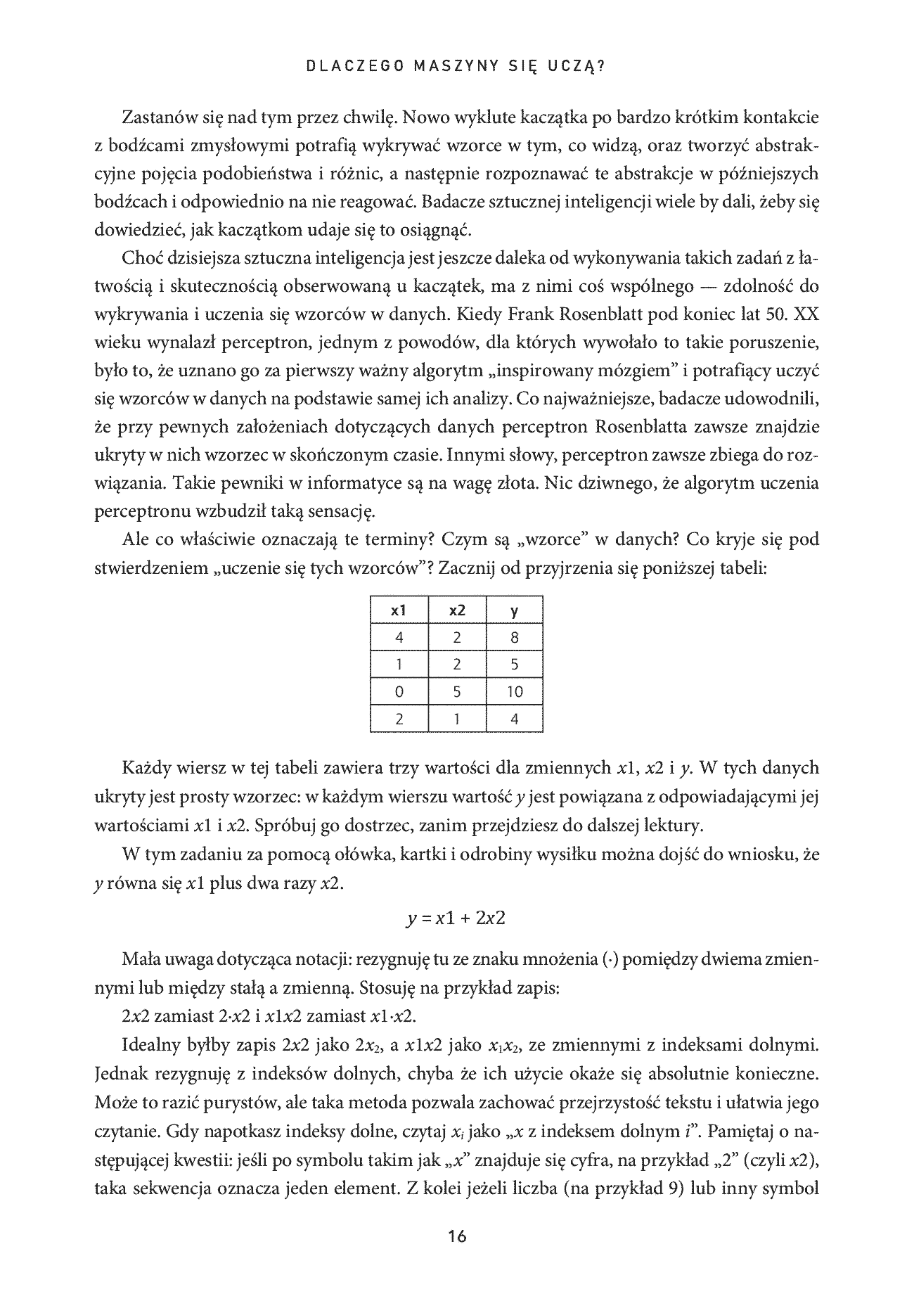 Fragment „Dlaczego maszyny się uczą? O pięknie matematyki i działaniu współczesnej sztucznej inteligencji” — strona 6 z 20