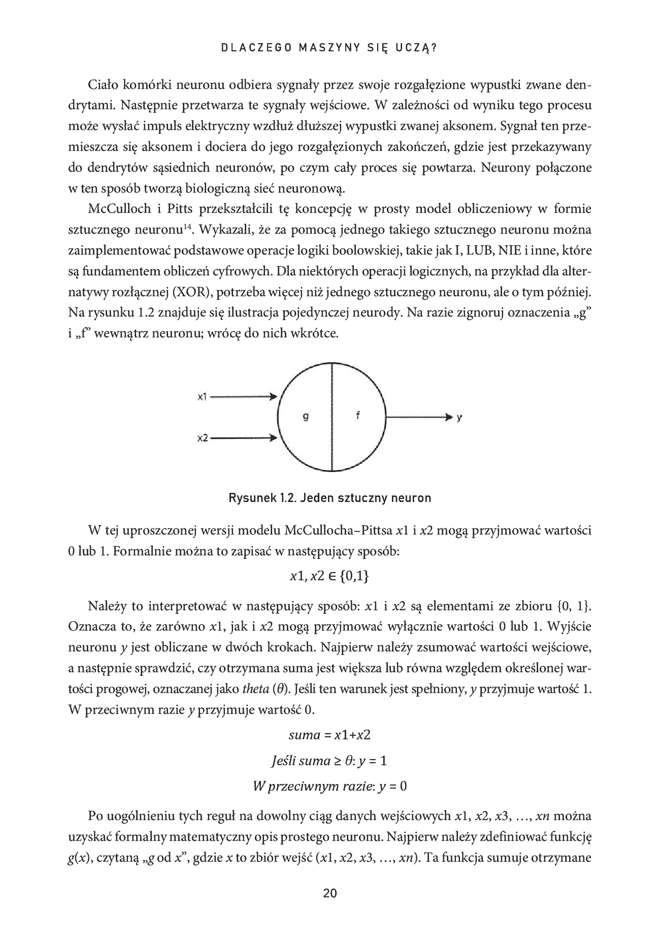 Fragment „Dlaczego maszyny się uczą? O pięknie matematyki i działaniu współczesnej sztucznej inteligencji” — strona 10 z 20