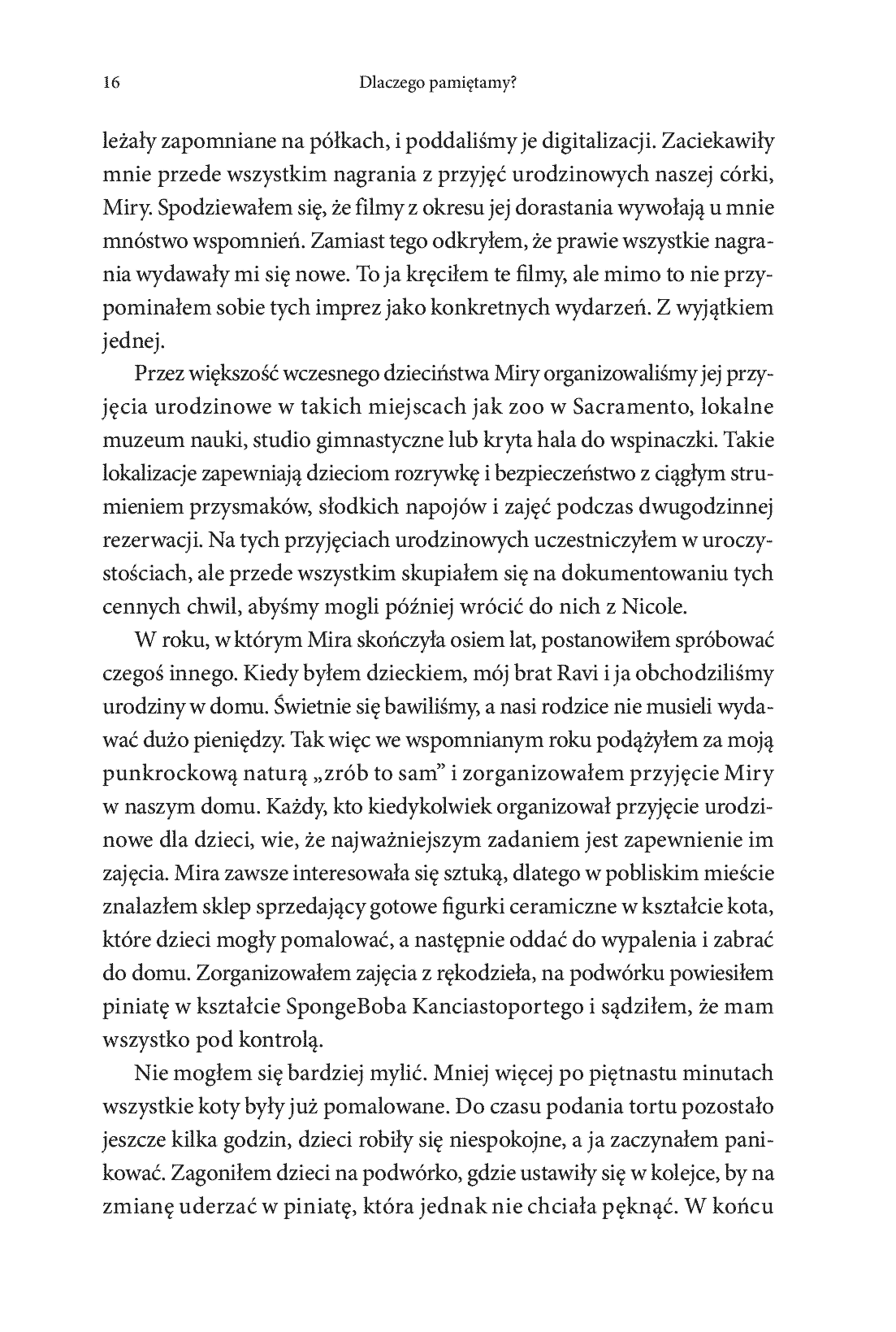 Fragment „Dlaczego pamiętamy? Odkrywanie sekretów pamięci, aby zachować to, co ważne” — strona 6 z 28