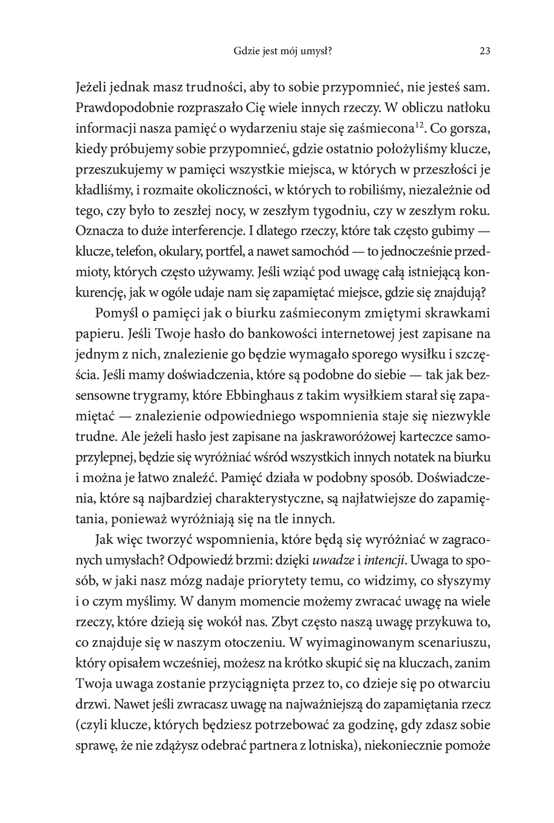 Fragment „Dlaczego pamiętamy? Odkrywanie sekretów pamięci, aby zachować to, co ważne” — strona 13 z 28