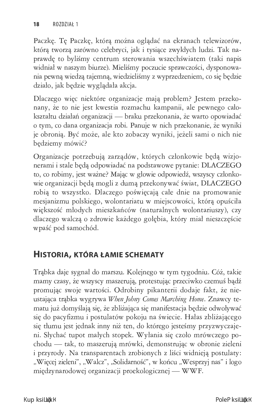 Fragment „Szlachetny cel. Jak opowiadać historie, które przyniosą darowizny” — strona 10 z 14