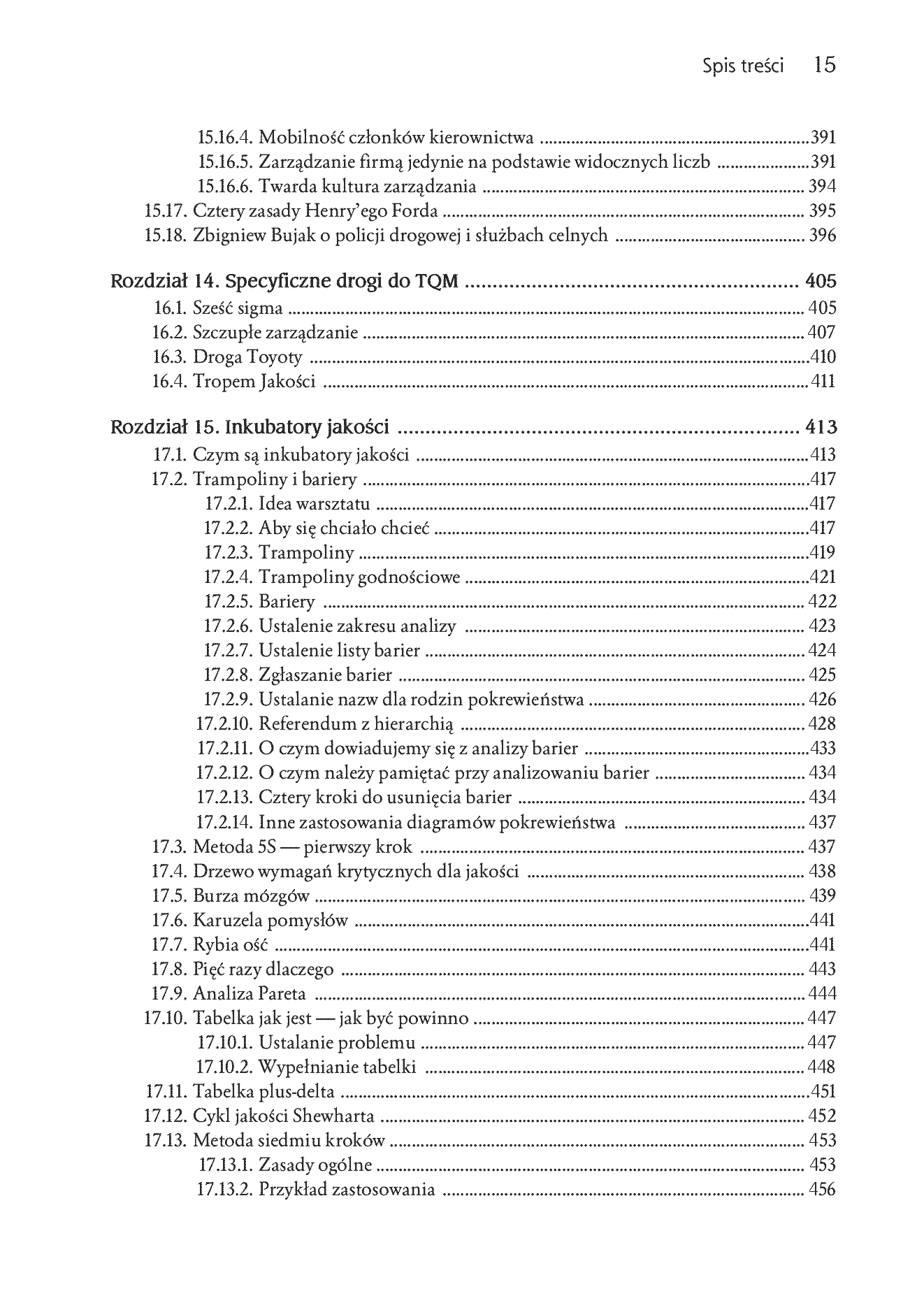 Fragment „Doktryna jakości. Rzecz o turkusowej samoorganizacji. Wydanie III” — strona 9 z 28