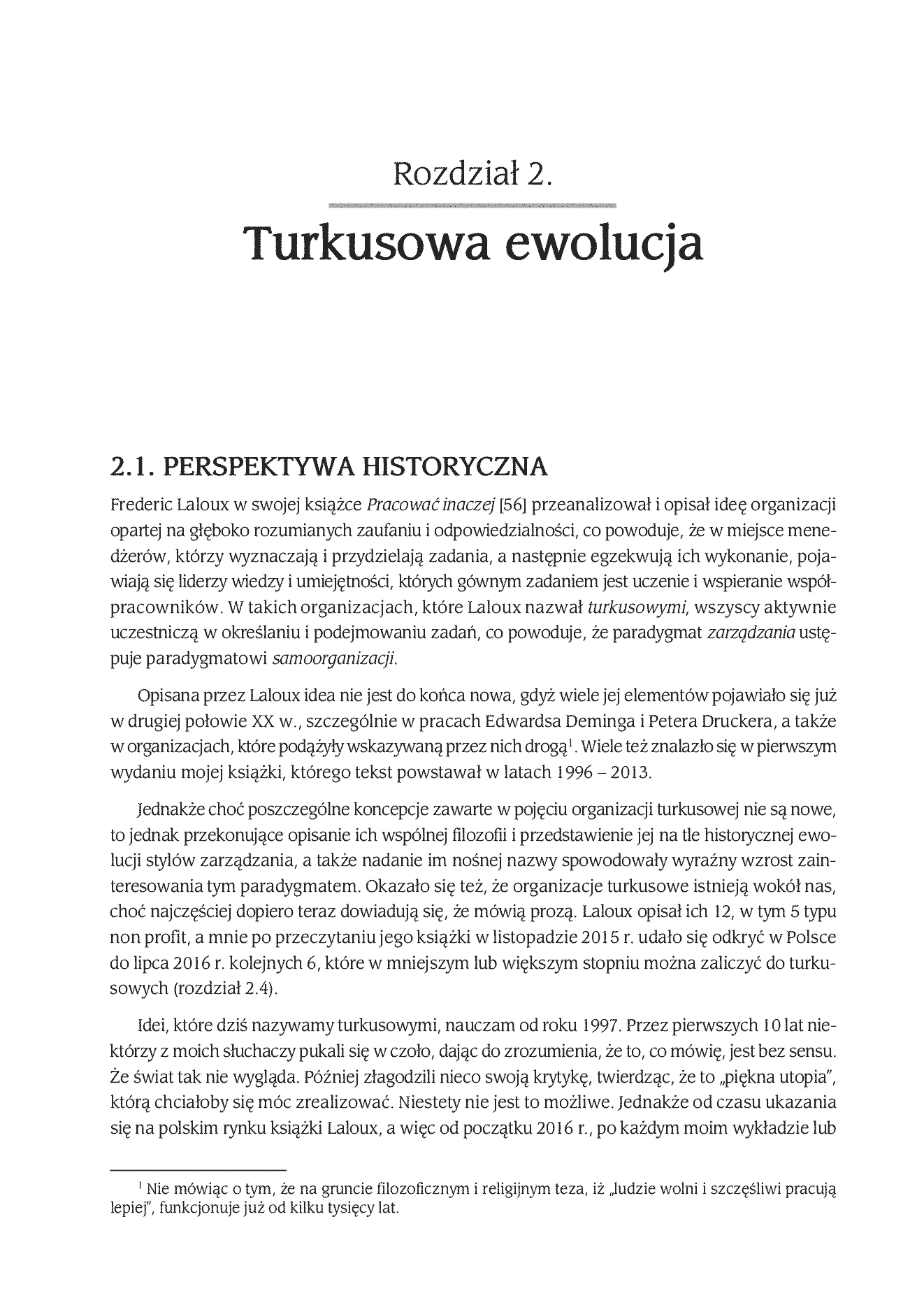 Fragment „Doktryna jakości. Rzecz o turkusowej samoorganizacji. Wydanie III” — strona 13 z 28