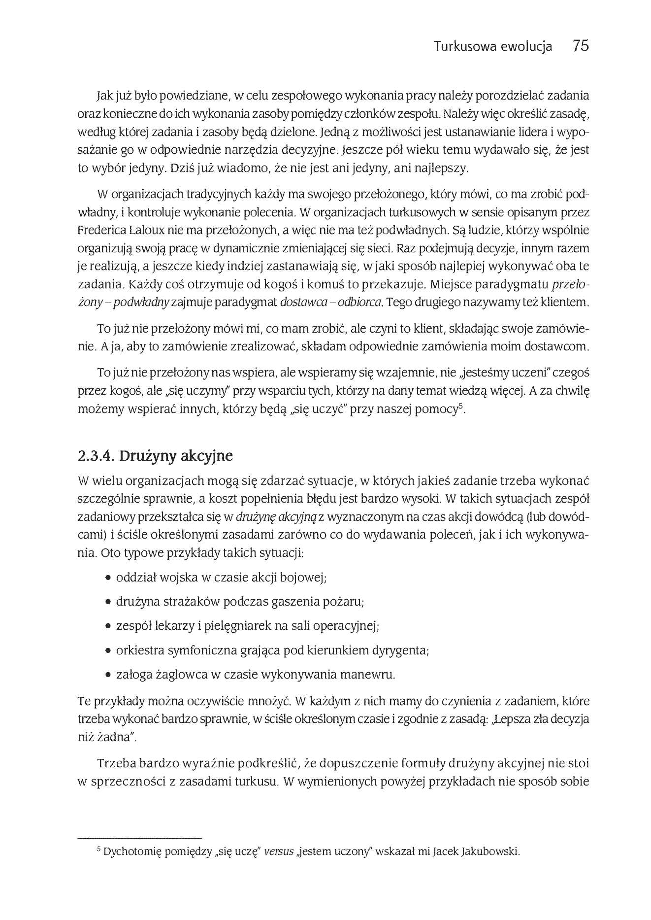 Fragment „Doktryna jakości. Rzecz o turkusowej samoorganizacji. Wydanie III” — strona 25 z 28