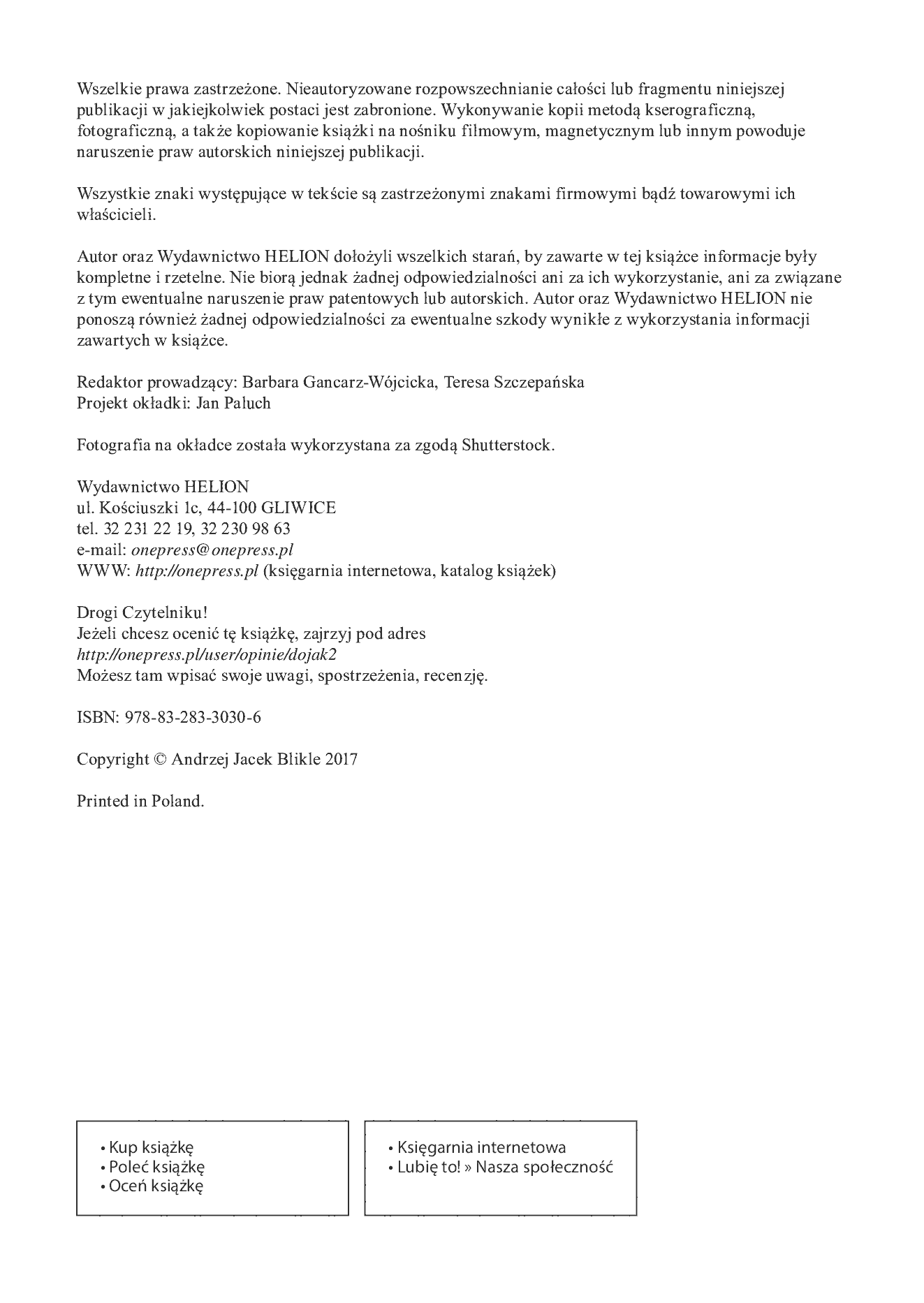 Fragment „Doktryna jakości. Wydanie II turkusowe. Rzecz o turkusowej samoorganizacji” — strona 2 z 30