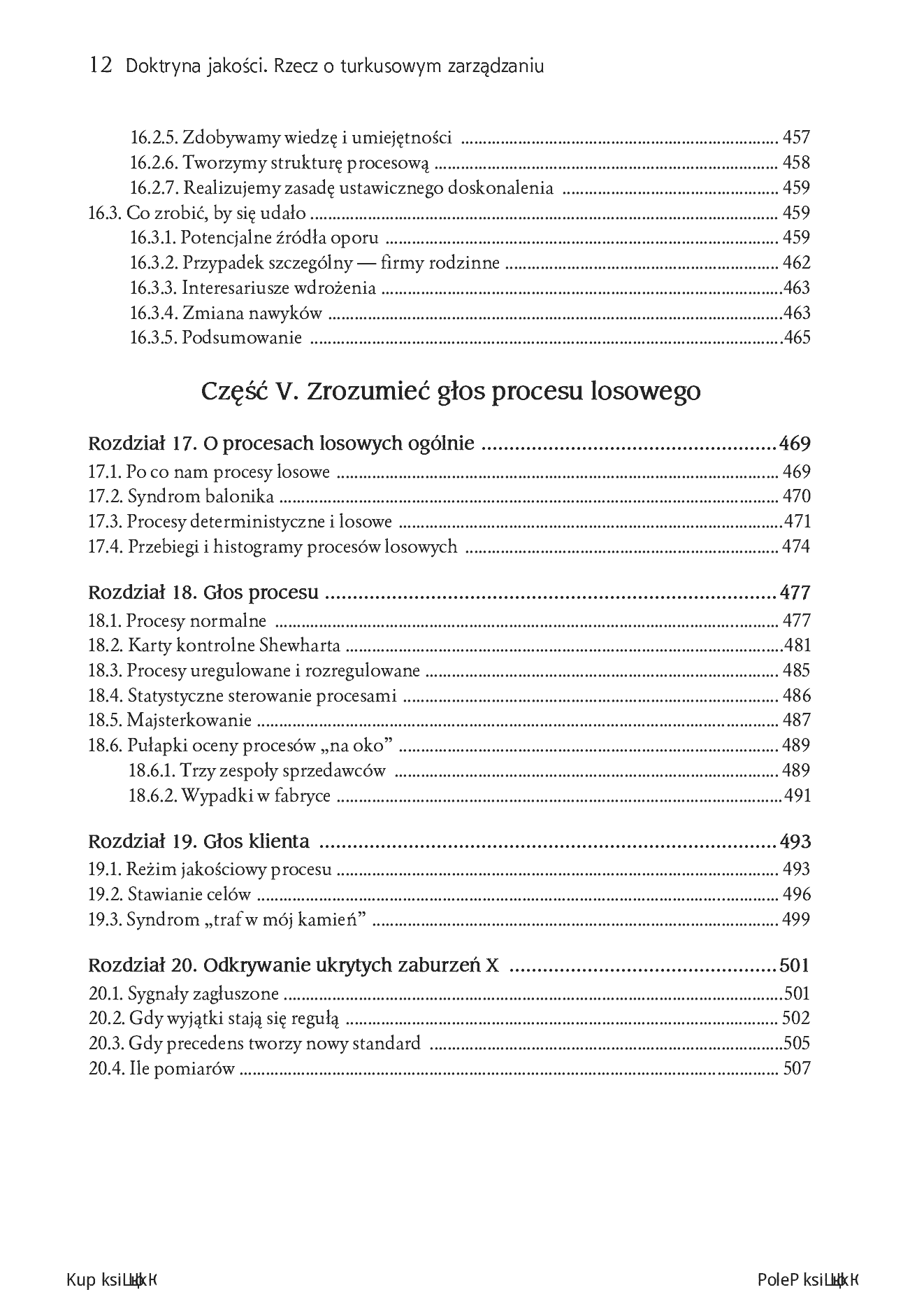 Fragment „Doktryna jakości. Wydanie II turkusowe. Rzecz o turkusowej samoorganizacji” — strona 10 z 30