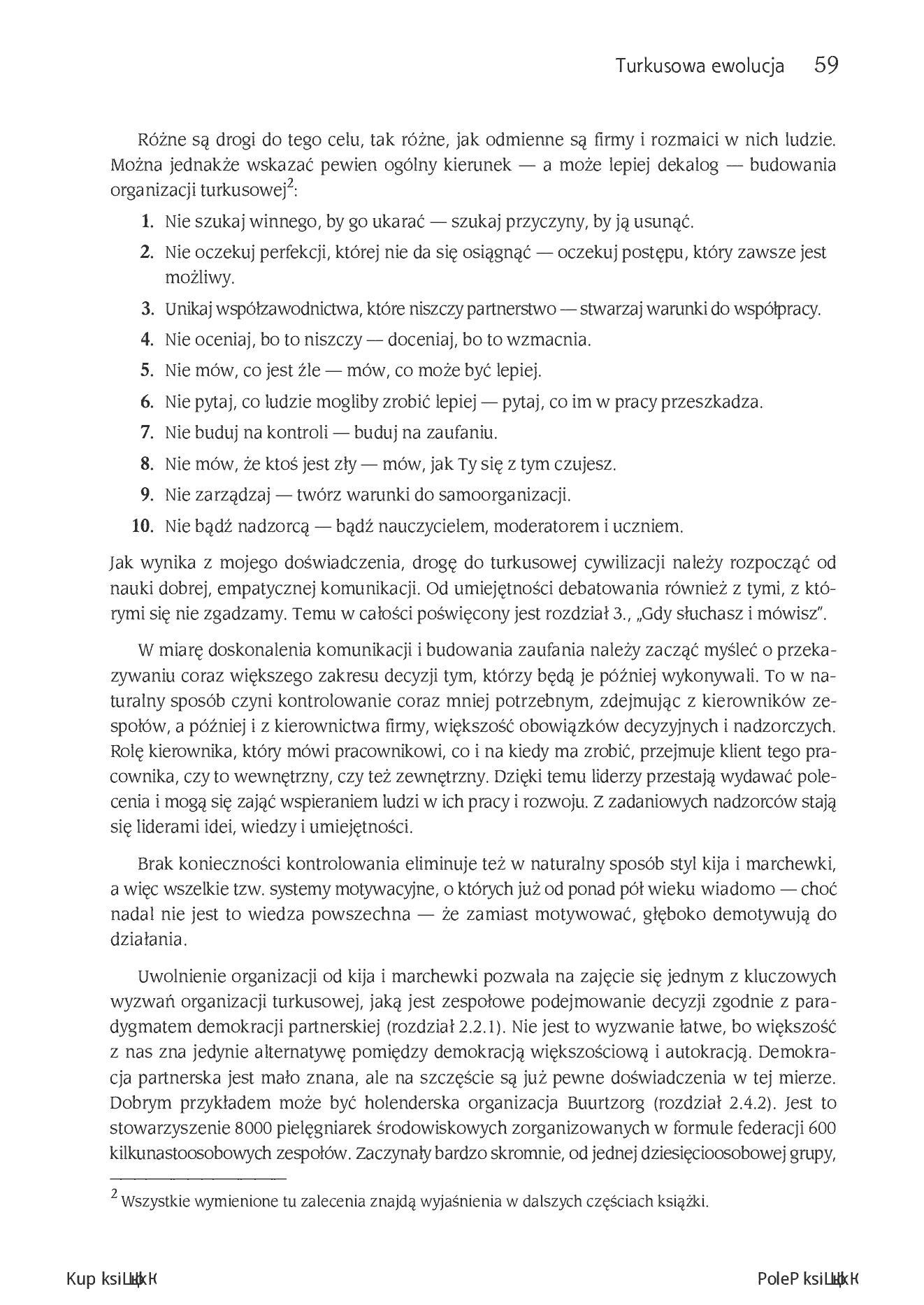 Fragment „Doktryna jakości. Wydanie II turkusowe. Rzecz o turkusowej samoorganizacji” — strona 21 z 30