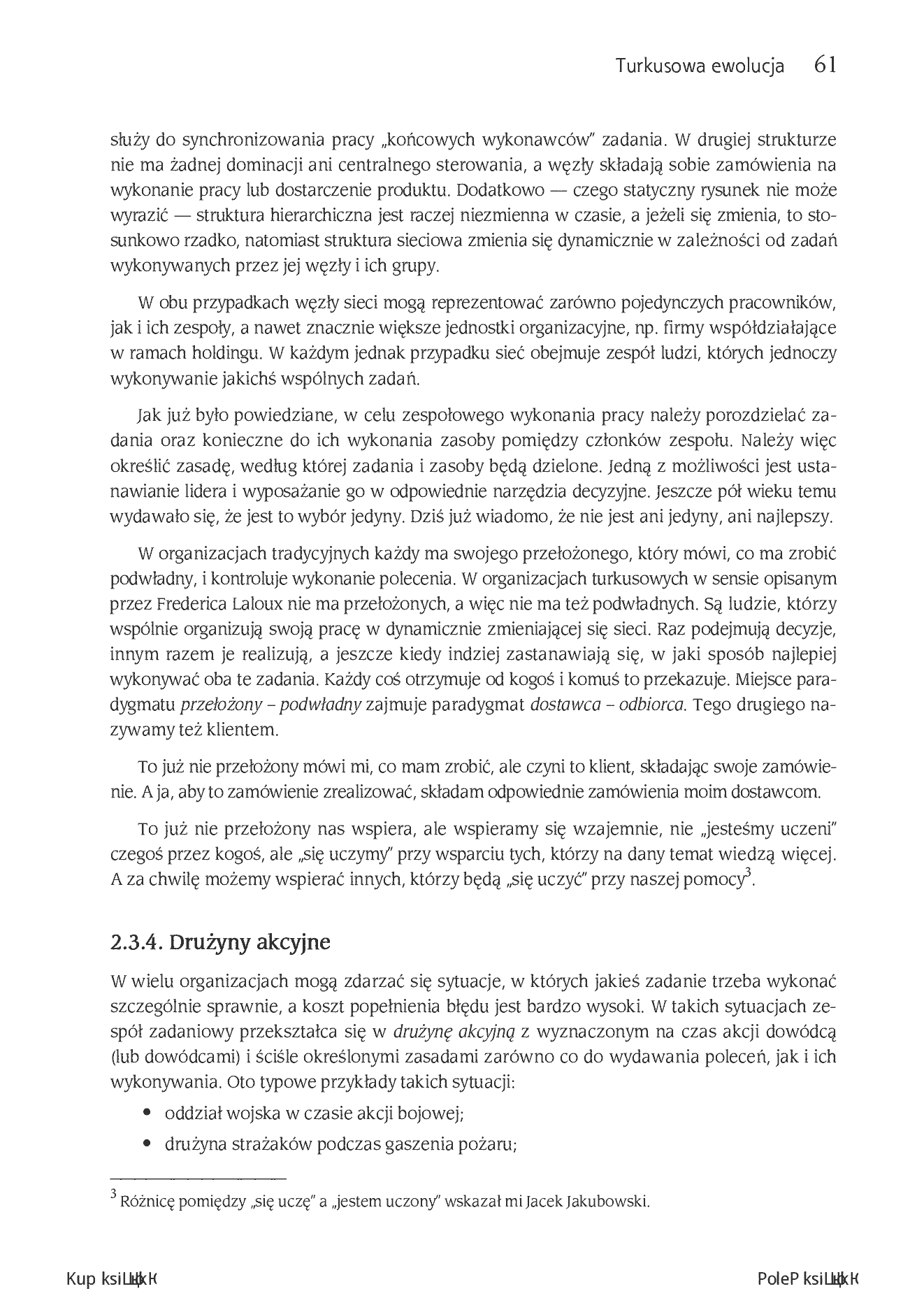 Fragment „Doktryna jakości. Wydanie II turkusowe. Rzecz o turkusowej samoorganizacji” — strona 23 z 30