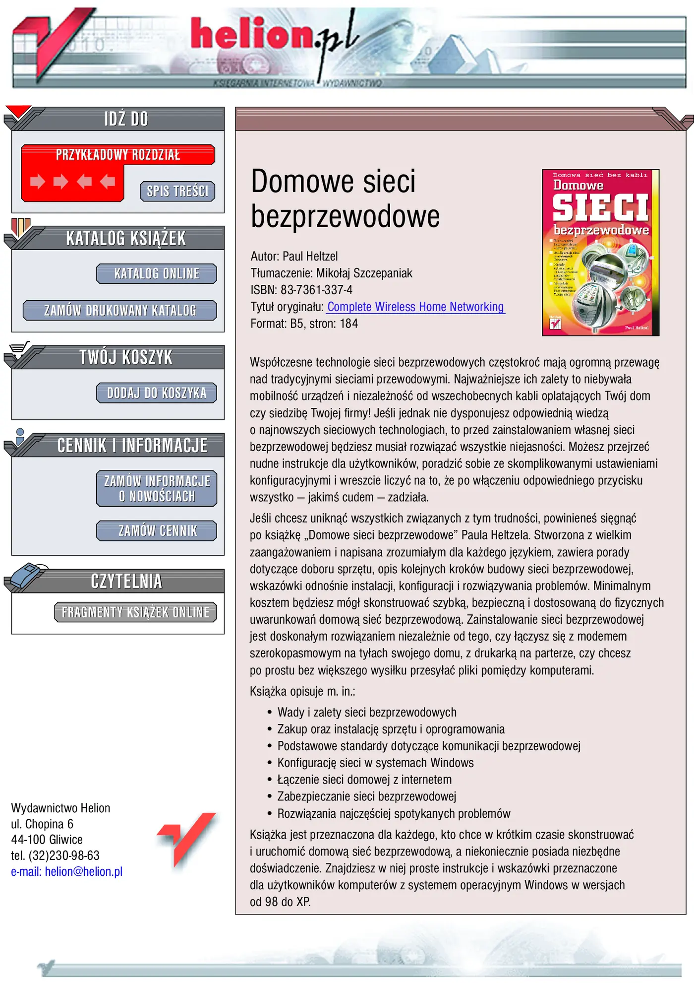Fragment „Domowe sieci bezprzewodowe” — strona 1 z 13