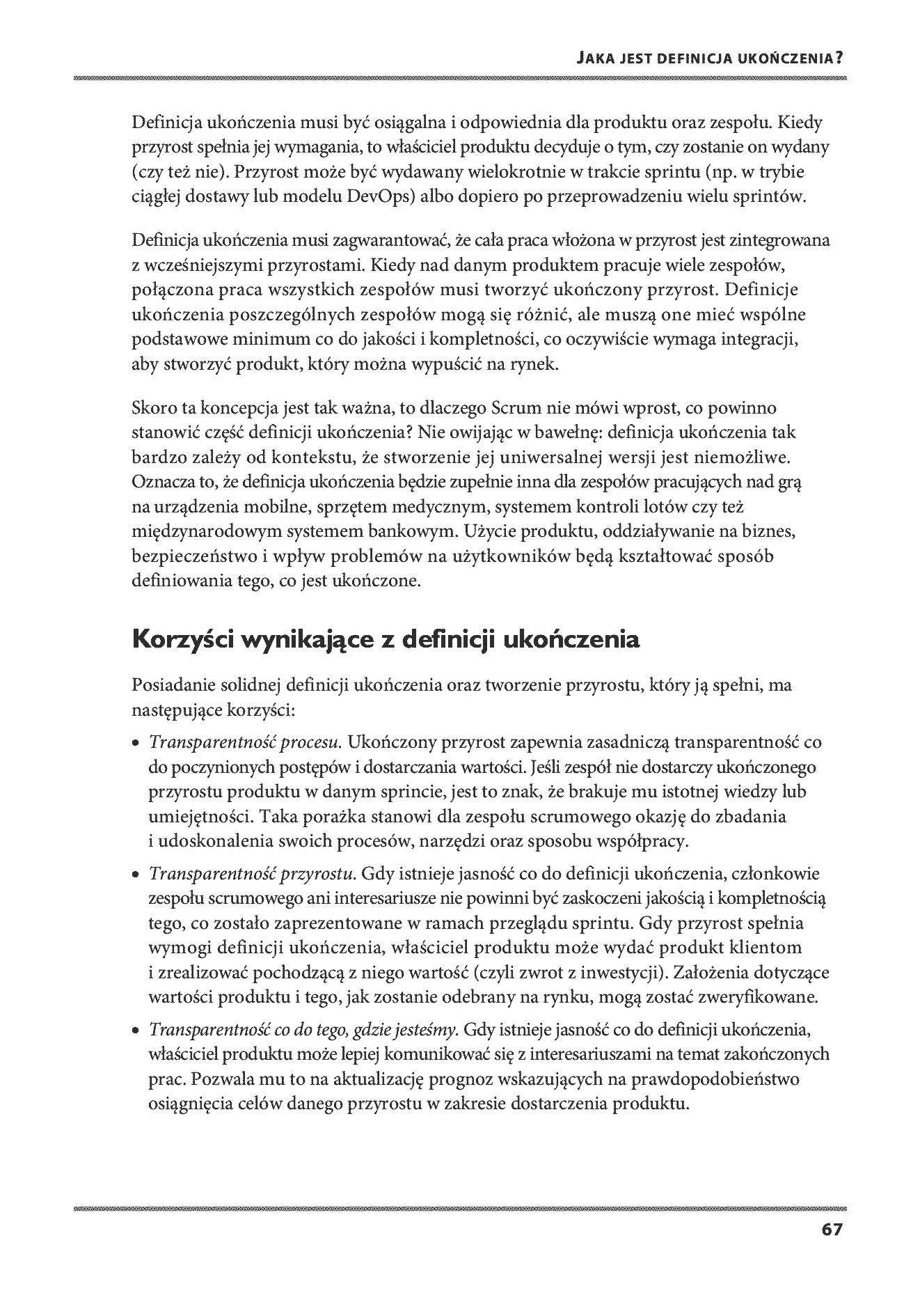 Fragment „Doskonalenie Scruma. Przewodnik dla praktyków. O wyzwaniach, korzyściach i zwinnych zespołach” — strona 11 z 30